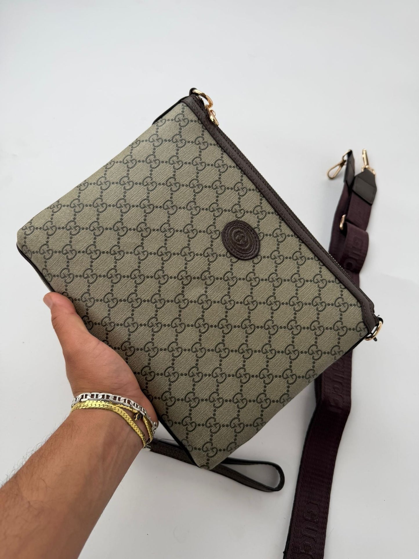 BOLSO GUCCI INTERLOCKING MARRÓN