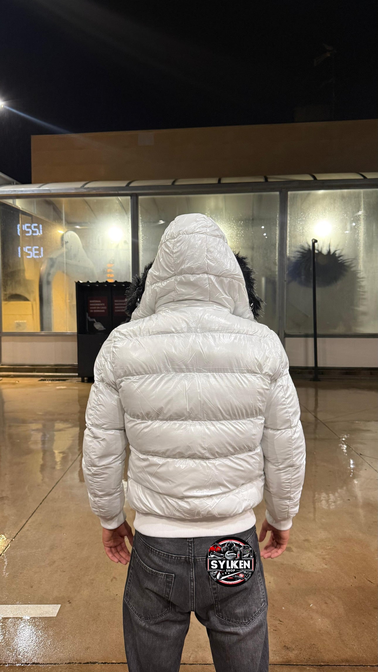 Chaqueta Moncler Blanca
