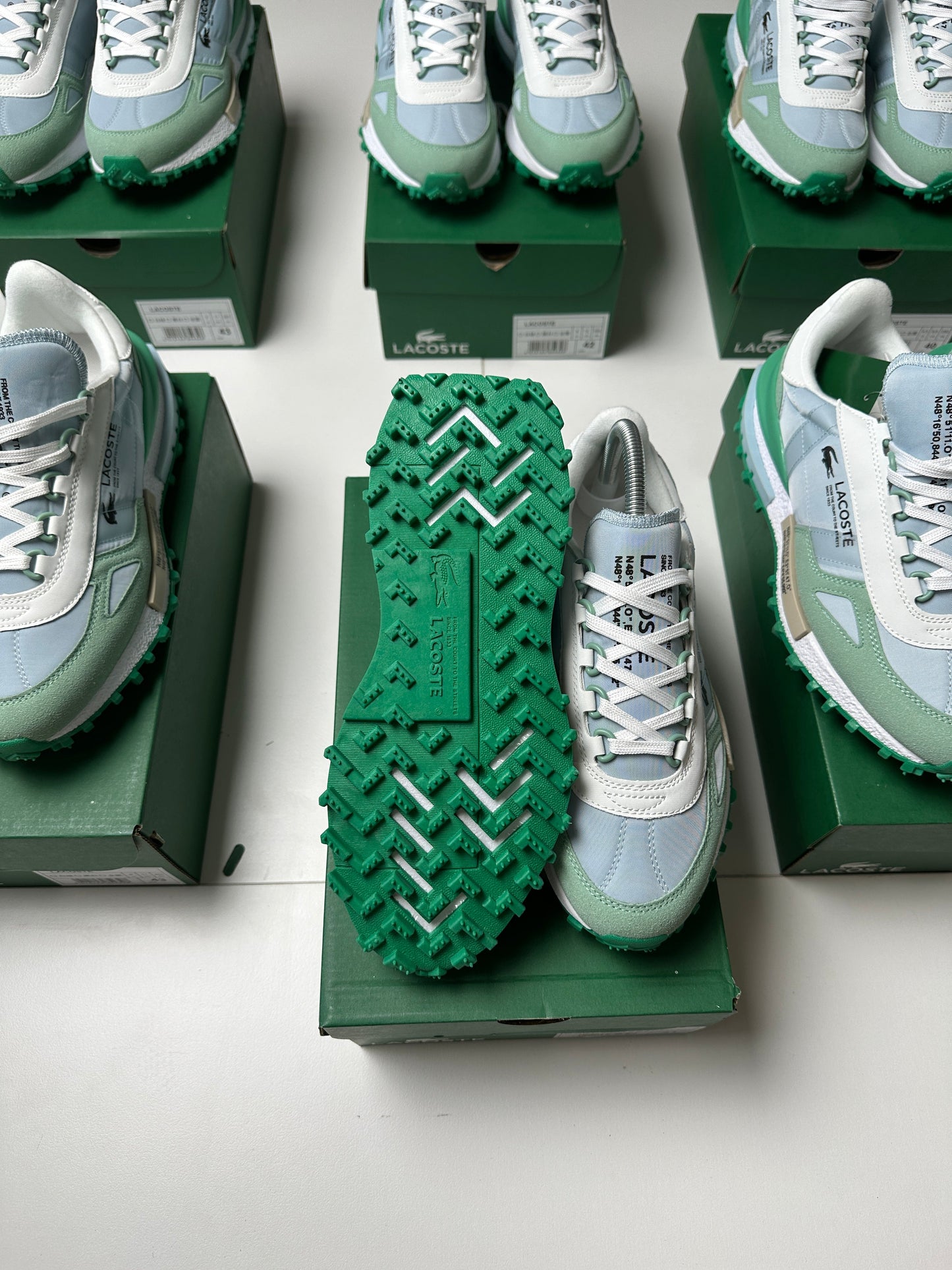 ZAPAS LACOSTE ELITE ACTIVE GREEN