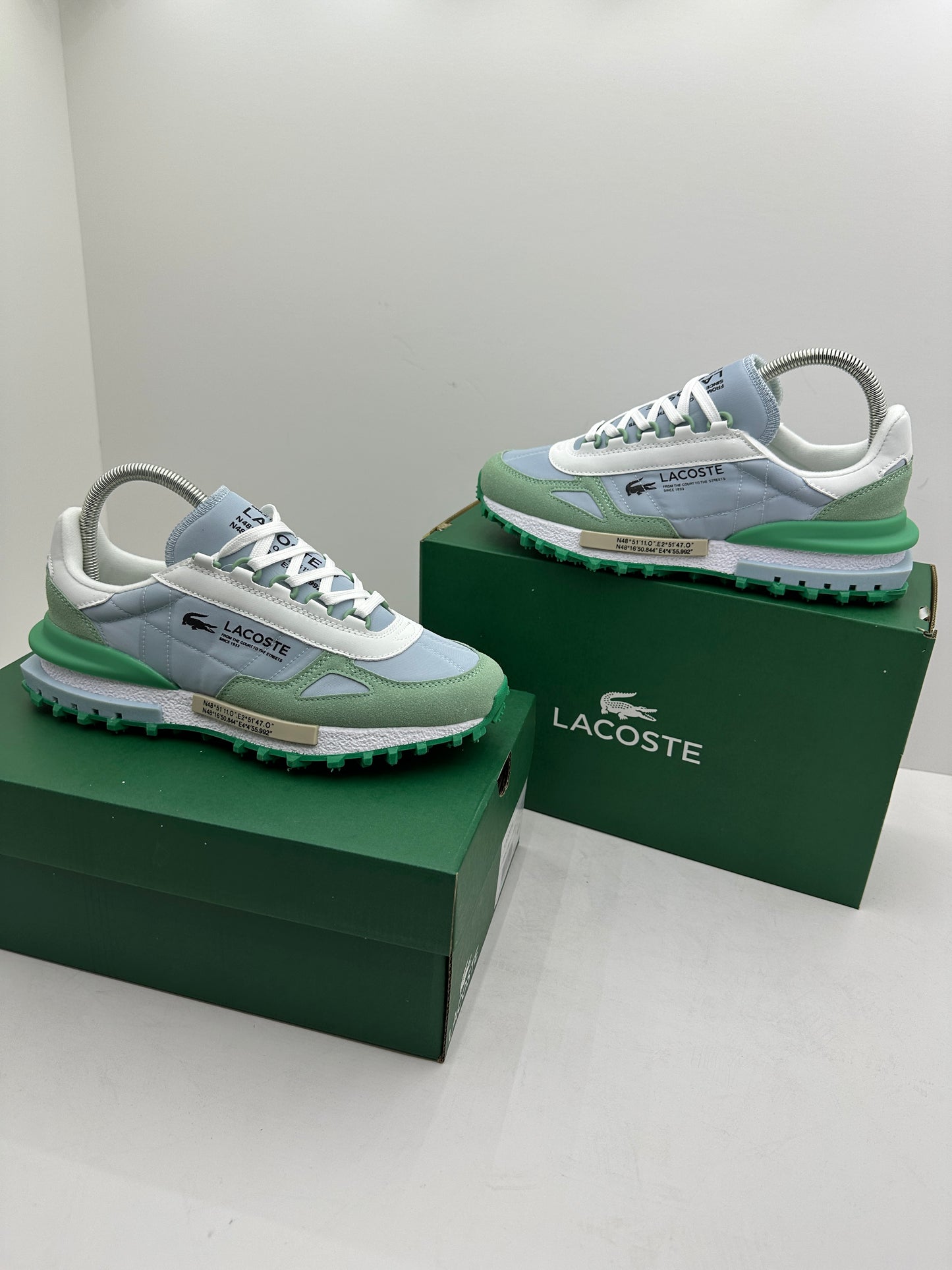 Zapatilla Lacoste Élite Active Blue & Green