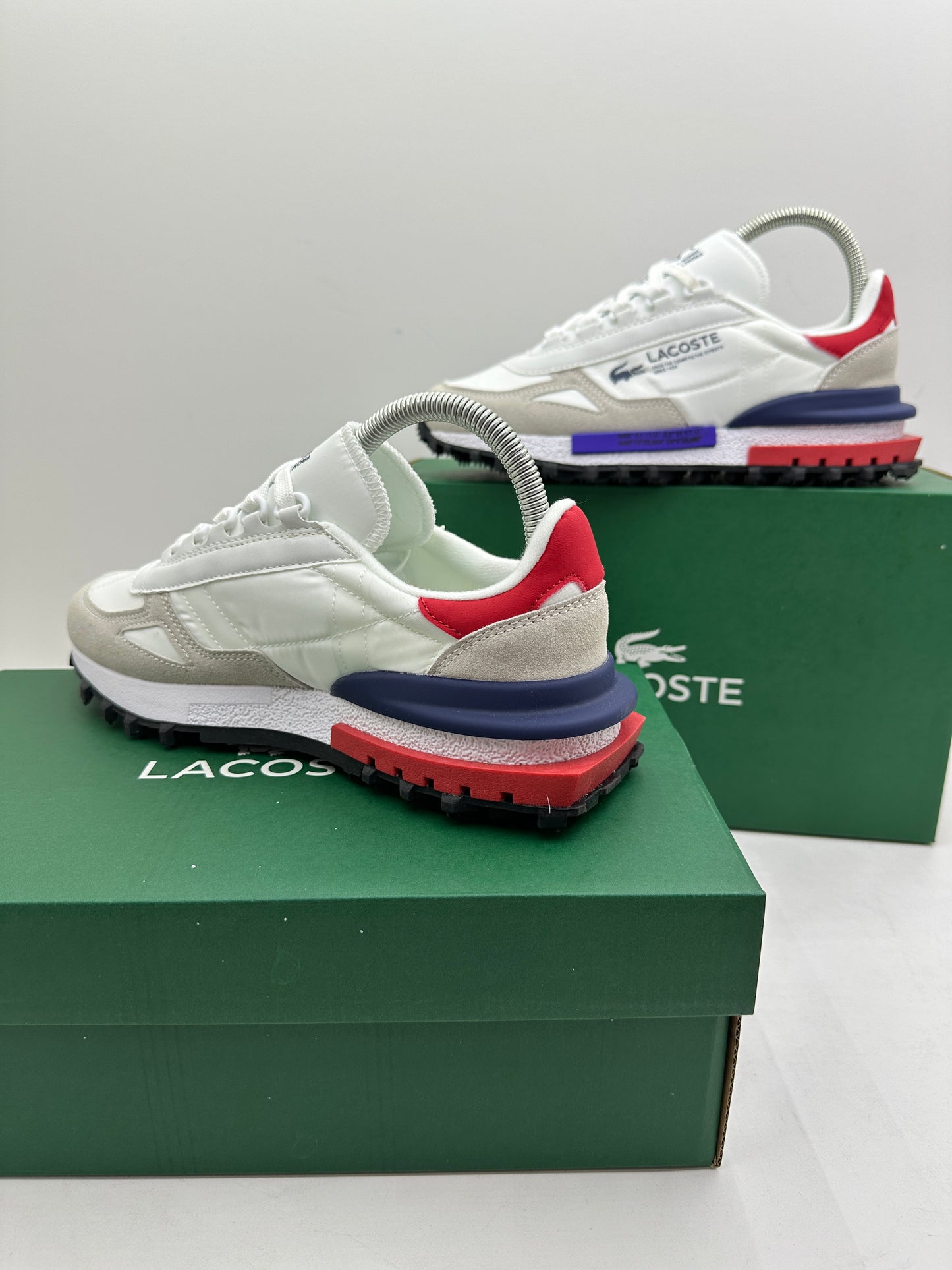 Zapatilla Lacoste Élite Active White & Red