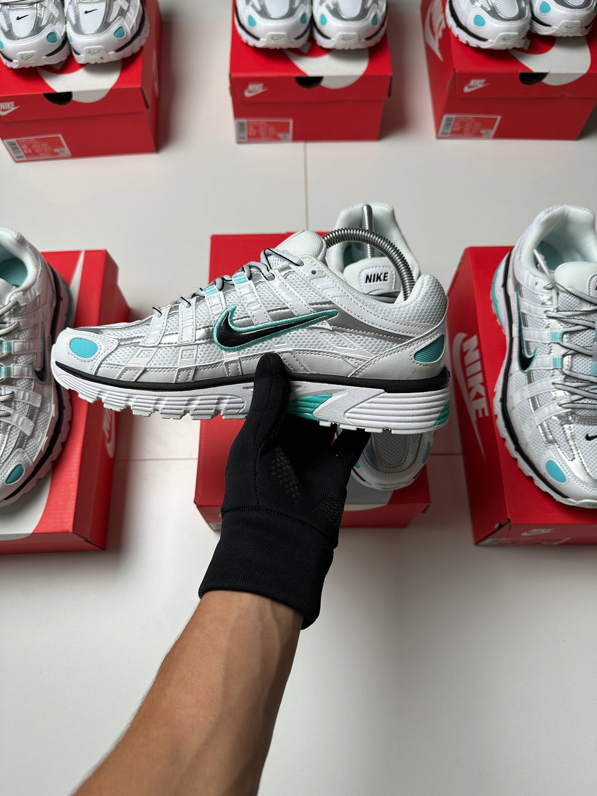 NIKE P6000 WHITE BLUE