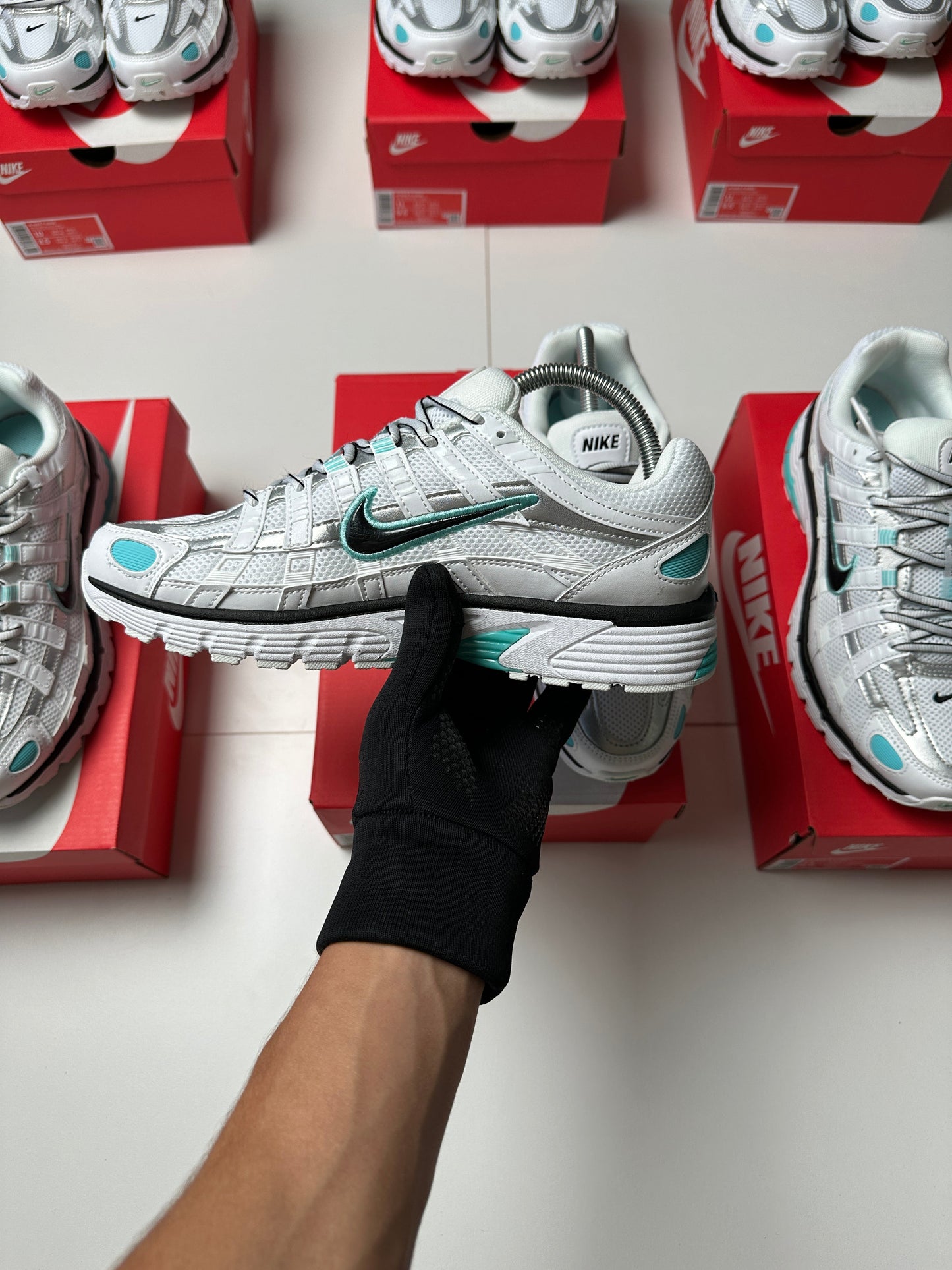 NIKE P6000 WHITE BLUE