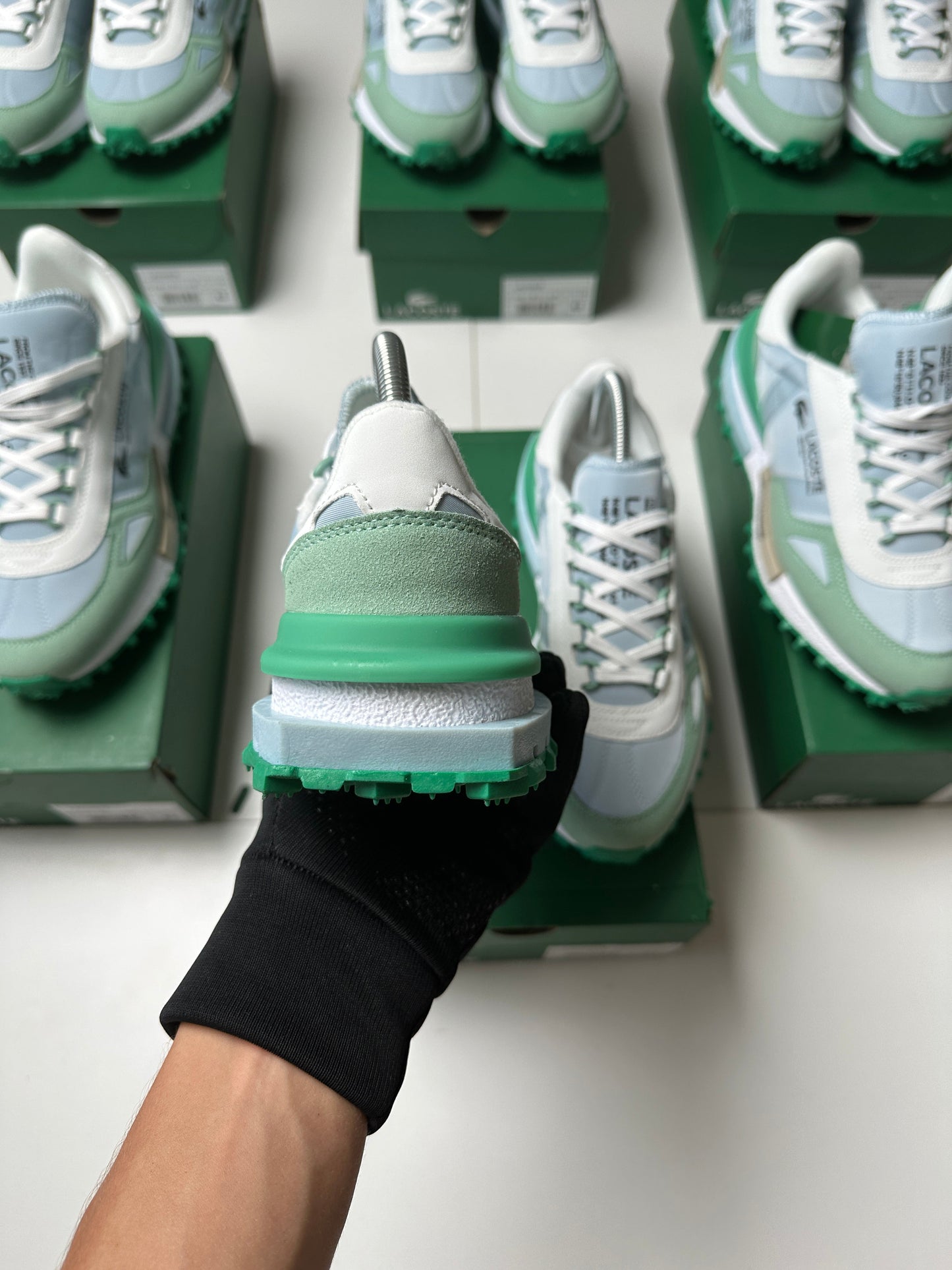 ZAPAS LACOSTE ELITE ACTIVE GREEN