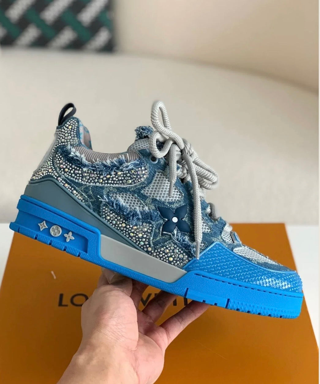 LOUIS VUITTON SKATE SWAROVSKI 2026 🔥 NUEVA COLECCIÓN 🆕 ALTA CALIDAD G5 ✅ UNIDADES LIMITADAS 🥵