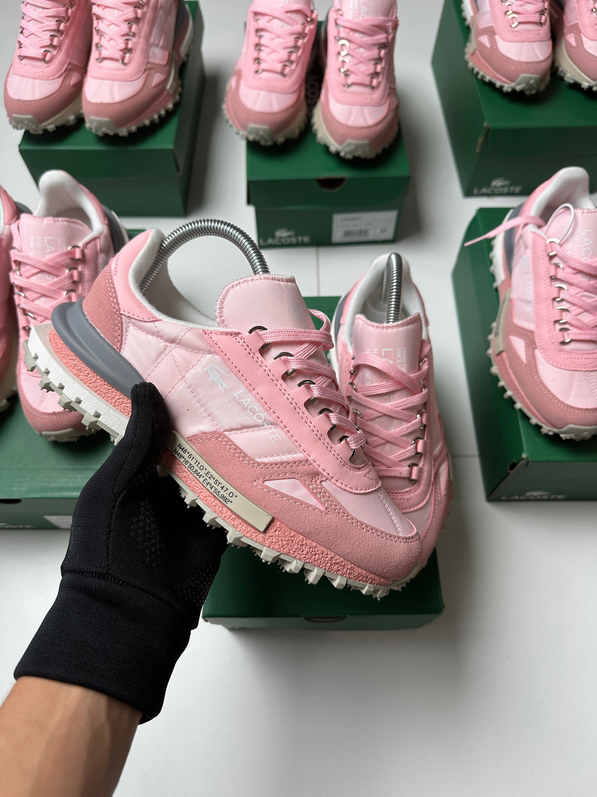 ZAPAS LACOSTE ELITE ACTIVE PINK