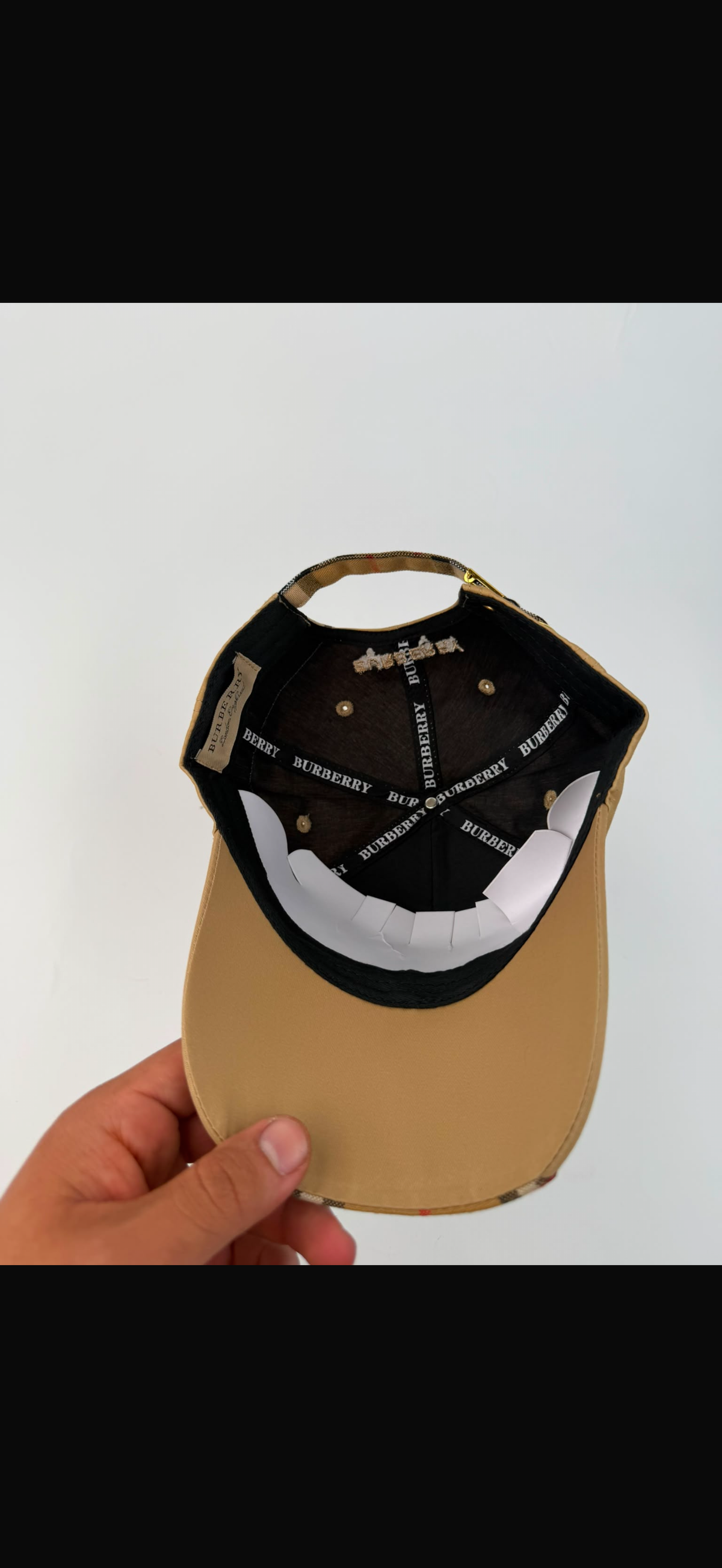 GORRA BURBERRY EKD BEIGE
