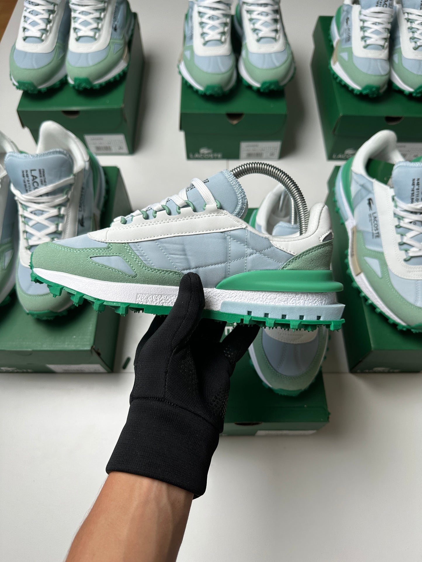 ZAPAS LACOSTE ELITE ACTIVE GREEN