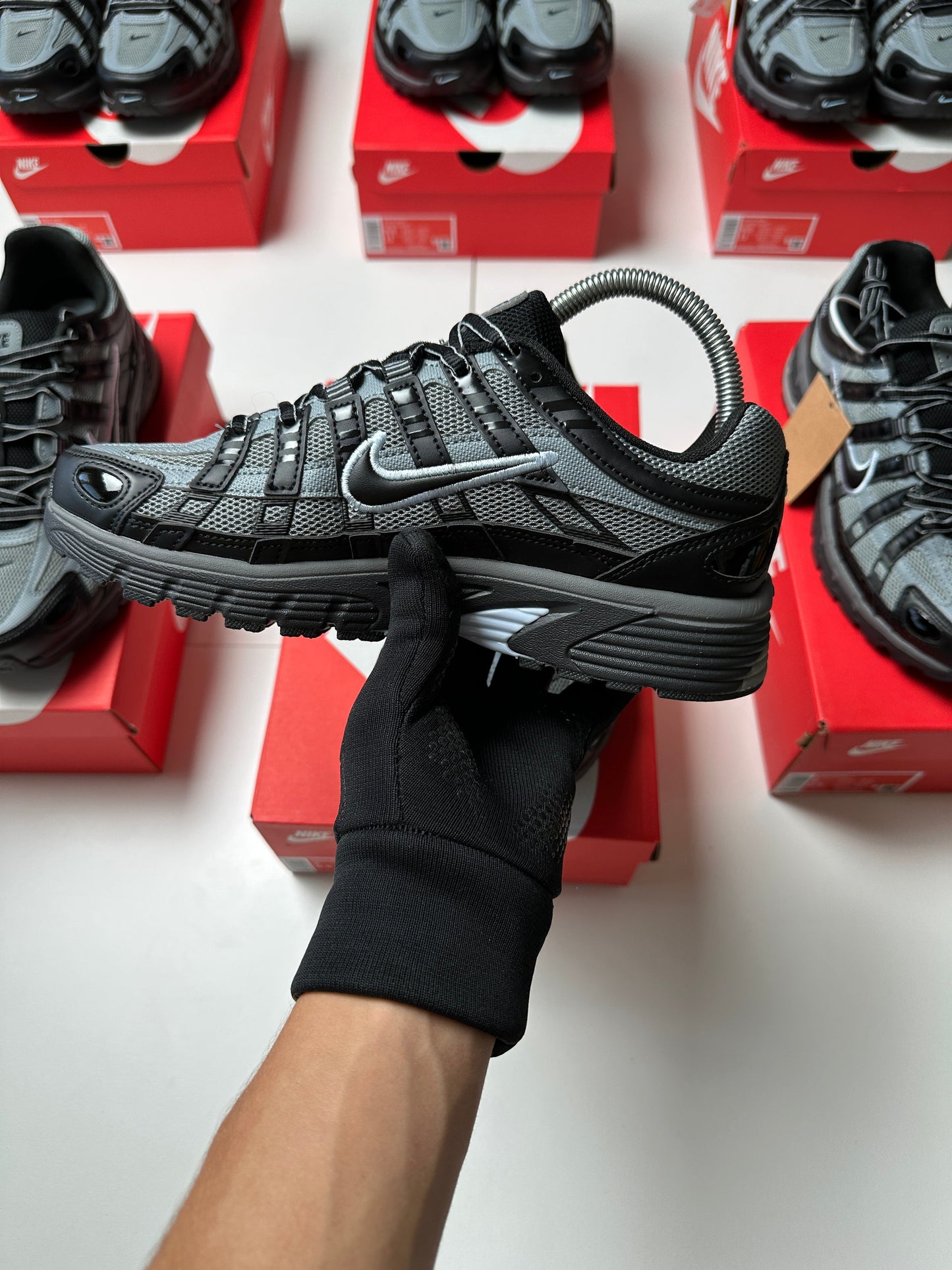 NIKE P6000 GREY BLACK