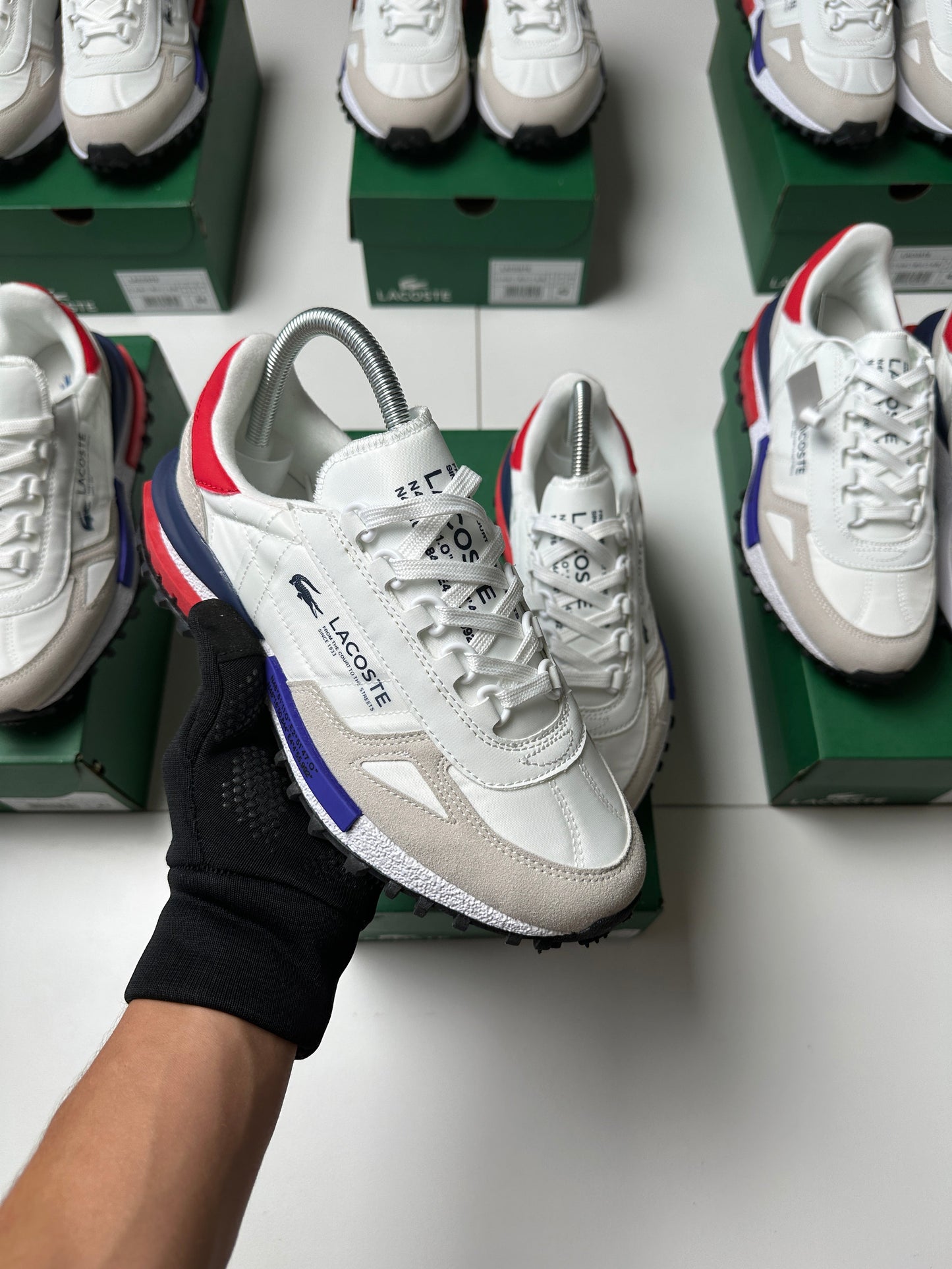 ZAPAS LACOSTE ELITE ACTIVE WHITE