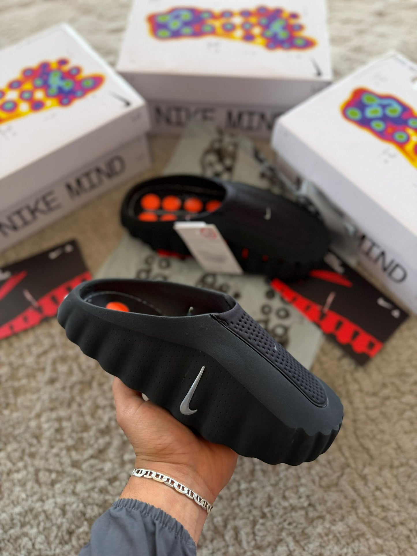 Chanclas Nike Miller Black