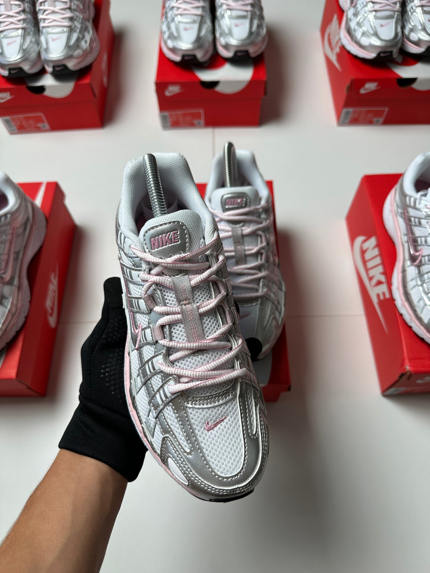 NIKE P6000 WHITE PINK