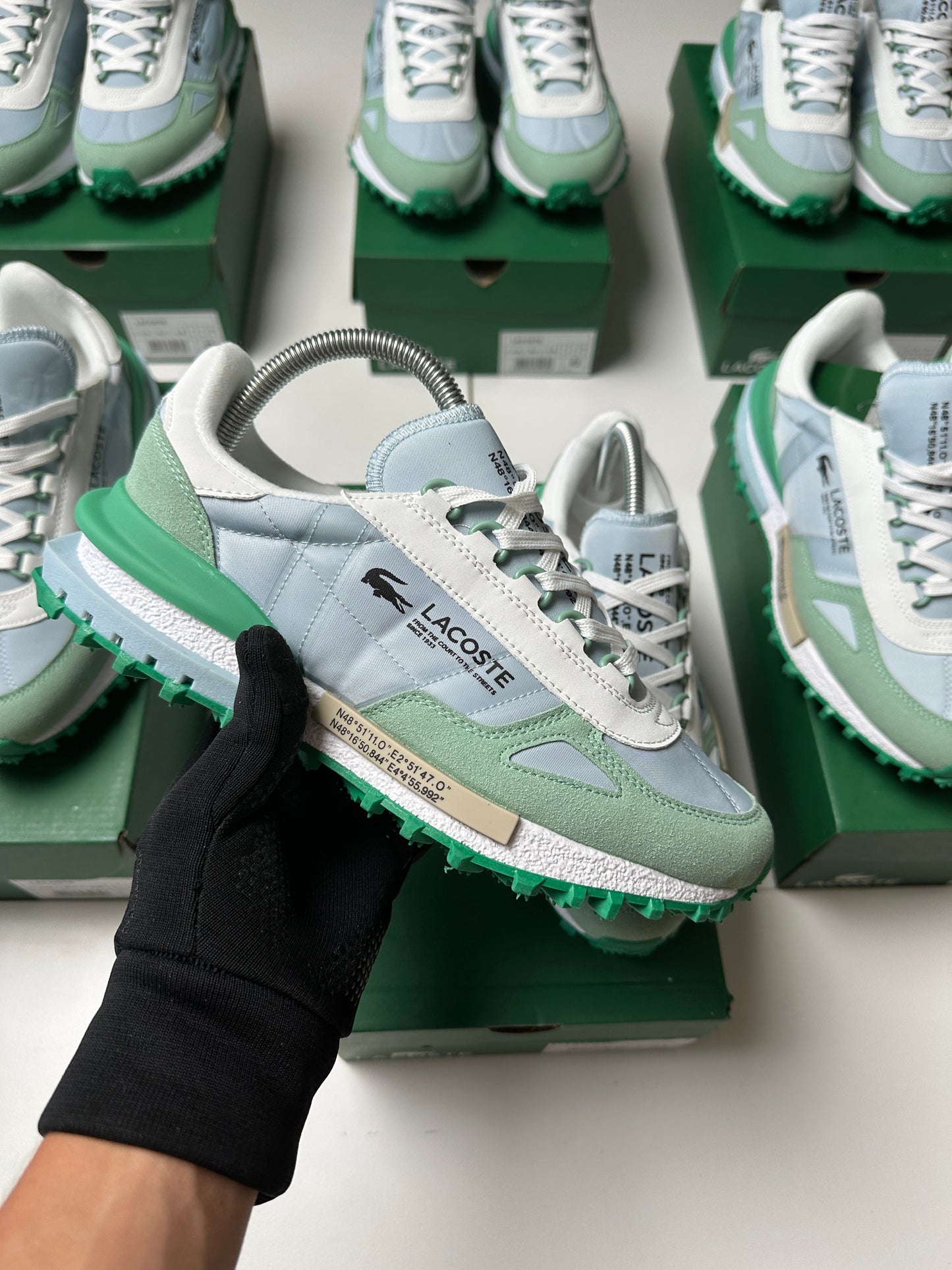 ZAPAS LACOSTE ELITE ACTIVE GREEN