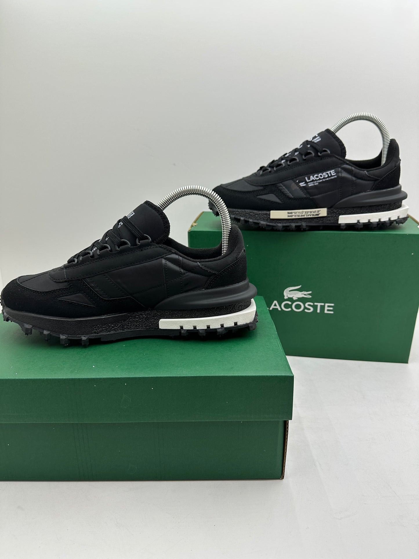 Zapatilla Lacoste Élite Active Black & White
