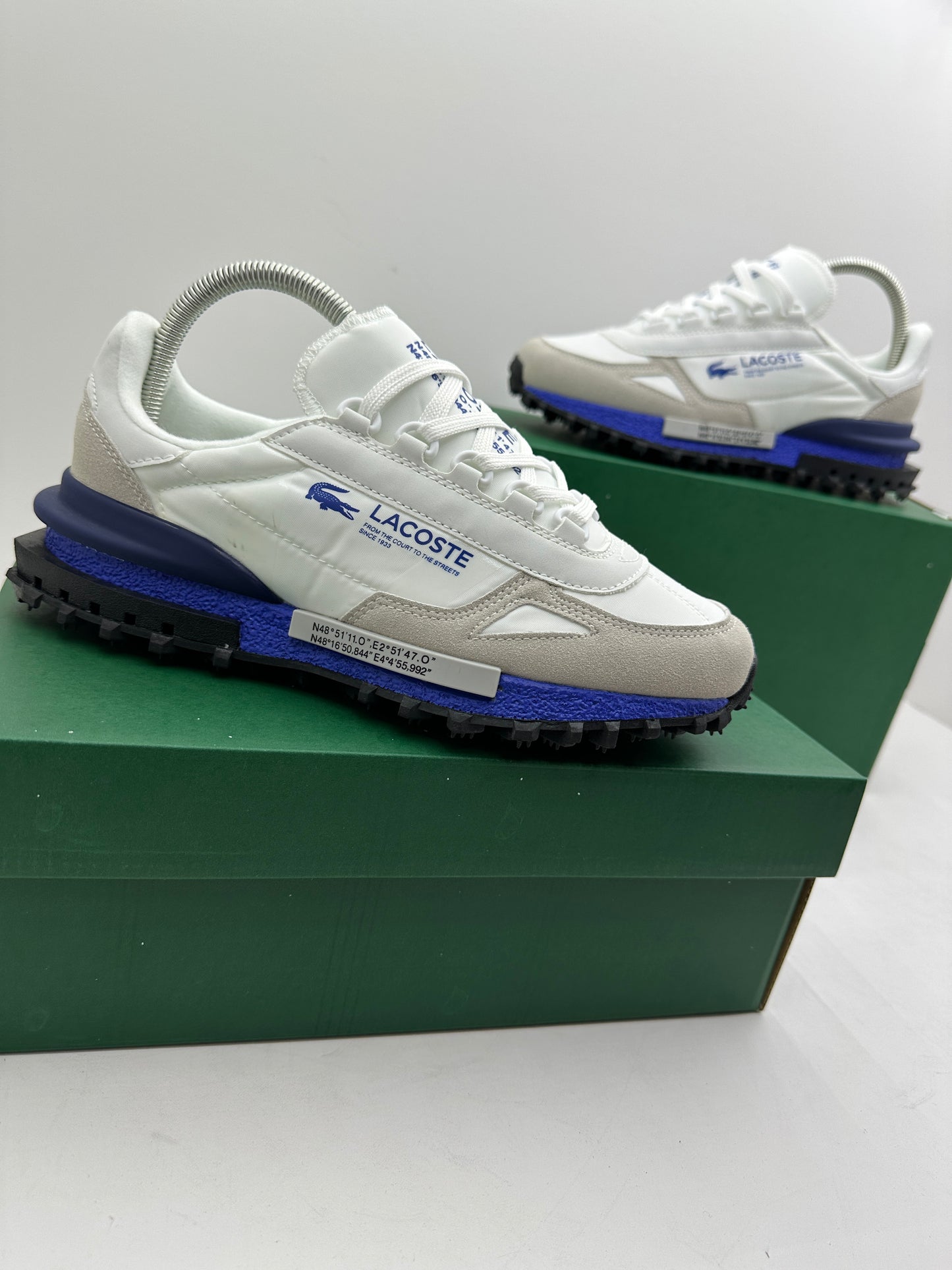 Zapatilla Lacoste Élite Active White & Blue