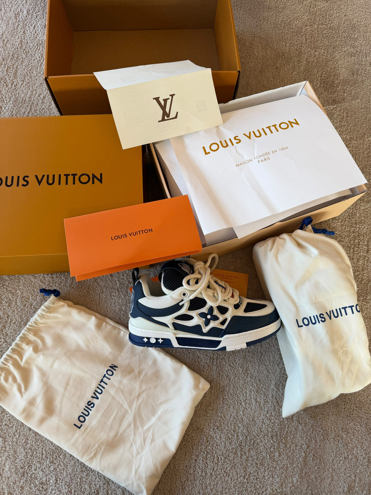 LOUIS VUITTON SKATE 🔥 MODELO NUEVO 🆕 HIGH COPY IDÉNTICO AL ORIGINAL ✅ LA MEJOR CALIDAD QUE HEMOS TRAÍDO ‼️ UNIDADES LIMITADAS 🥵