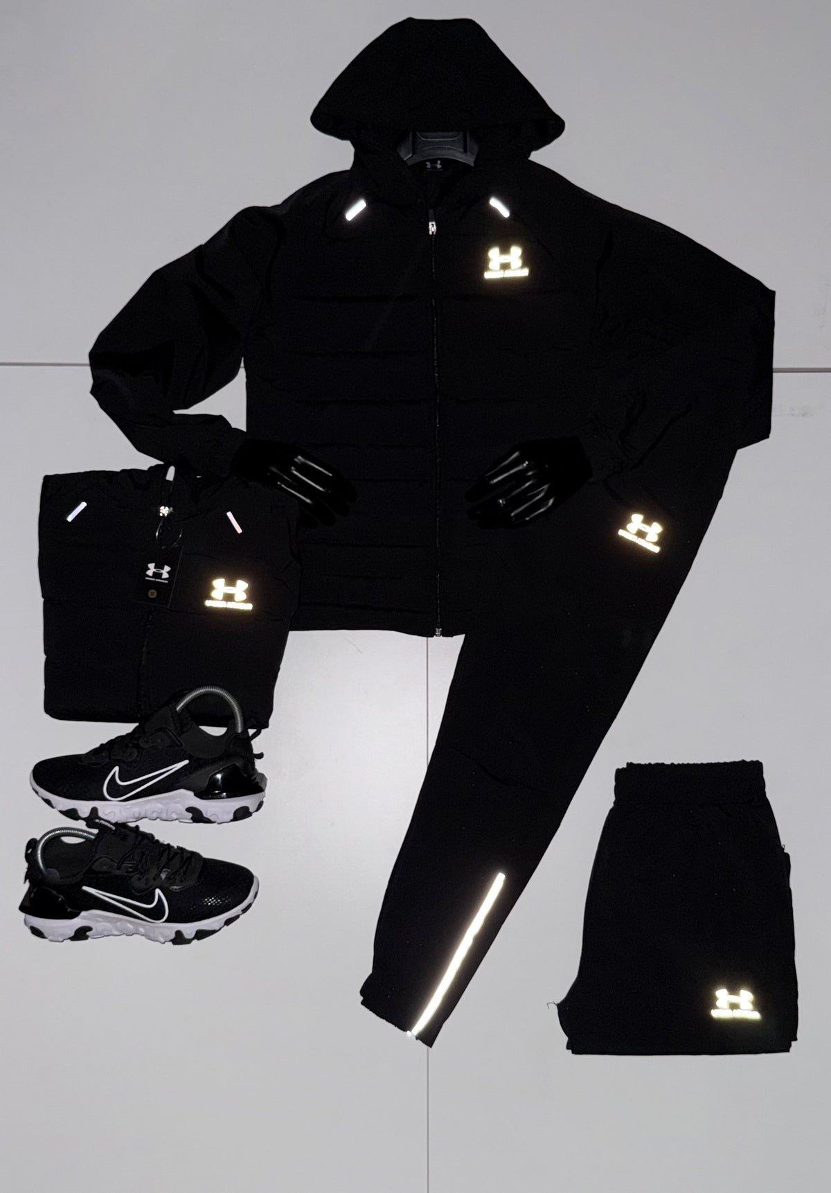 CHANDAL UNDER ARMOUR 2026 🔥 NUEVA COLECCIÓN 🆕 BRILLA CON EL FLASH 📸 UNIDADES LIMITADAS ‼️ CALIDAD G5 ✅ COLOR NEGRO ⚫️