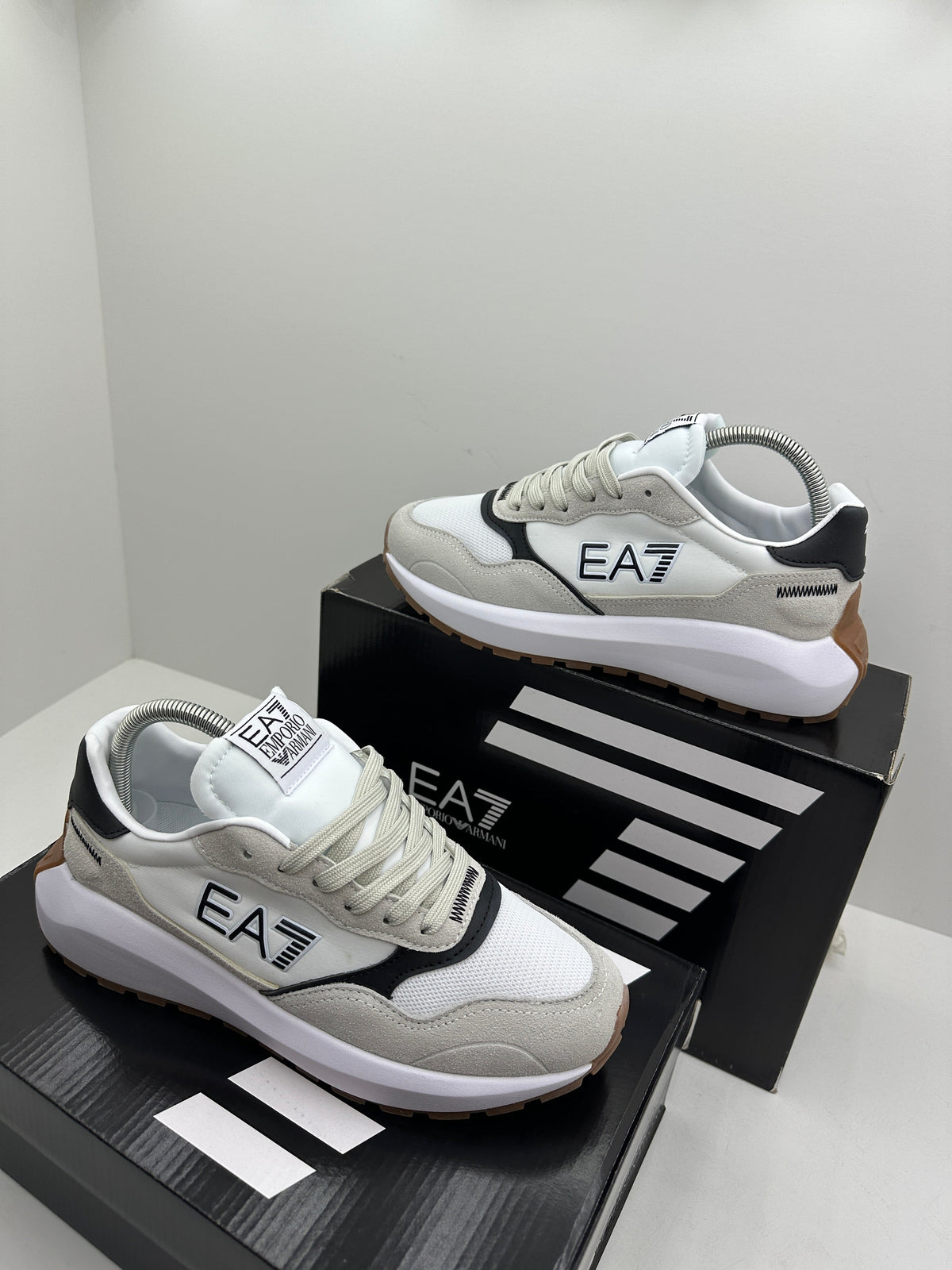 ZAPATILLAS EA7 WHITE & GREY