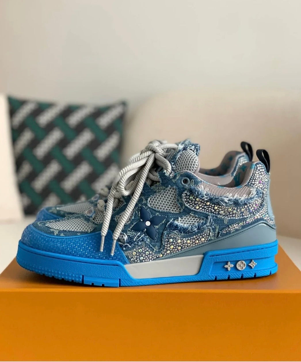 LOUIS VUITTON SKATE SWAROVSKI 2026 🔥 NUEVA COLECCIÓN 🆕 ALTA CALIDAD G5 ✅ UNIDADES LIMITADAS 🥵