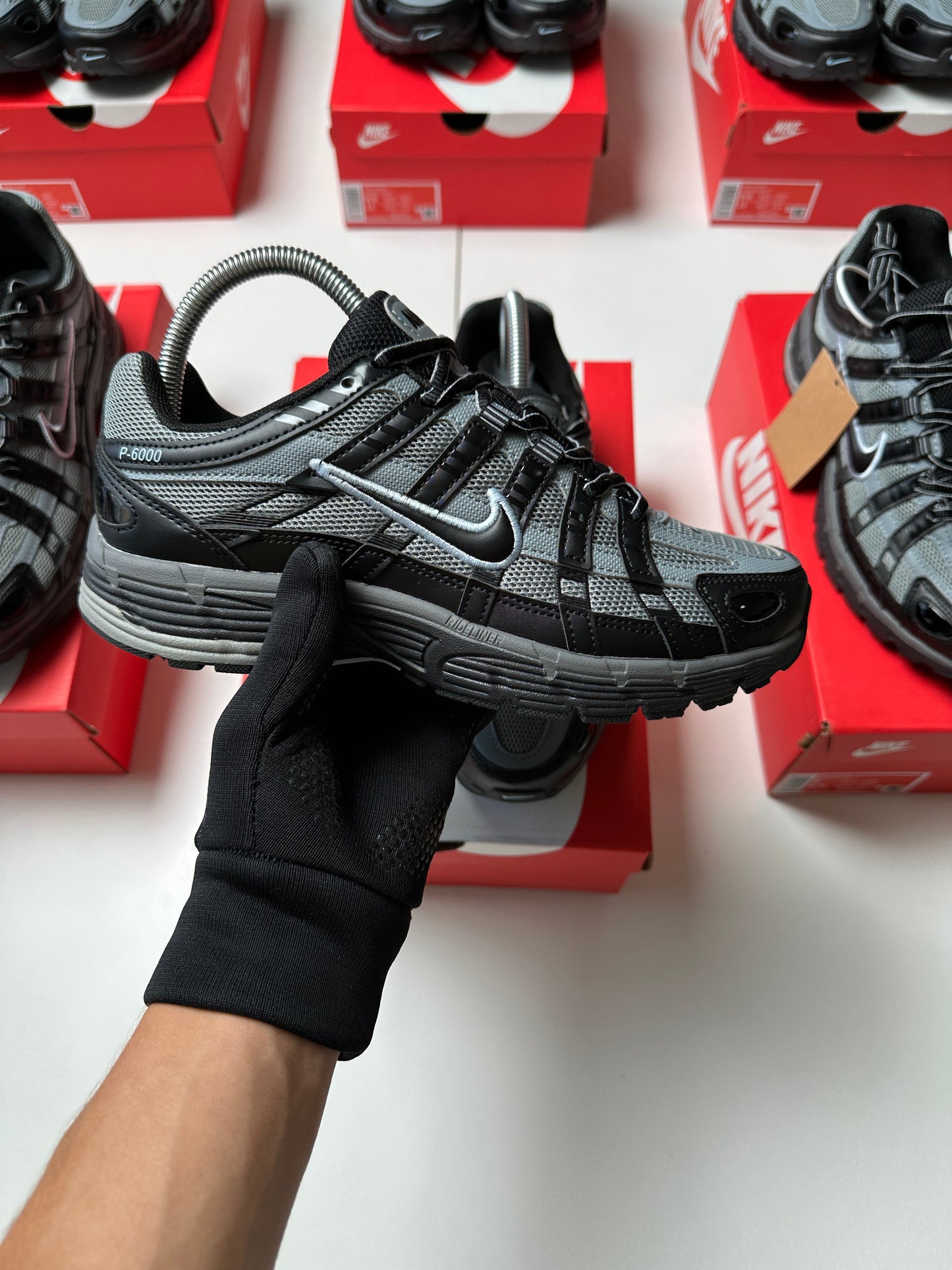 NIKE P6000 GREY BLACK