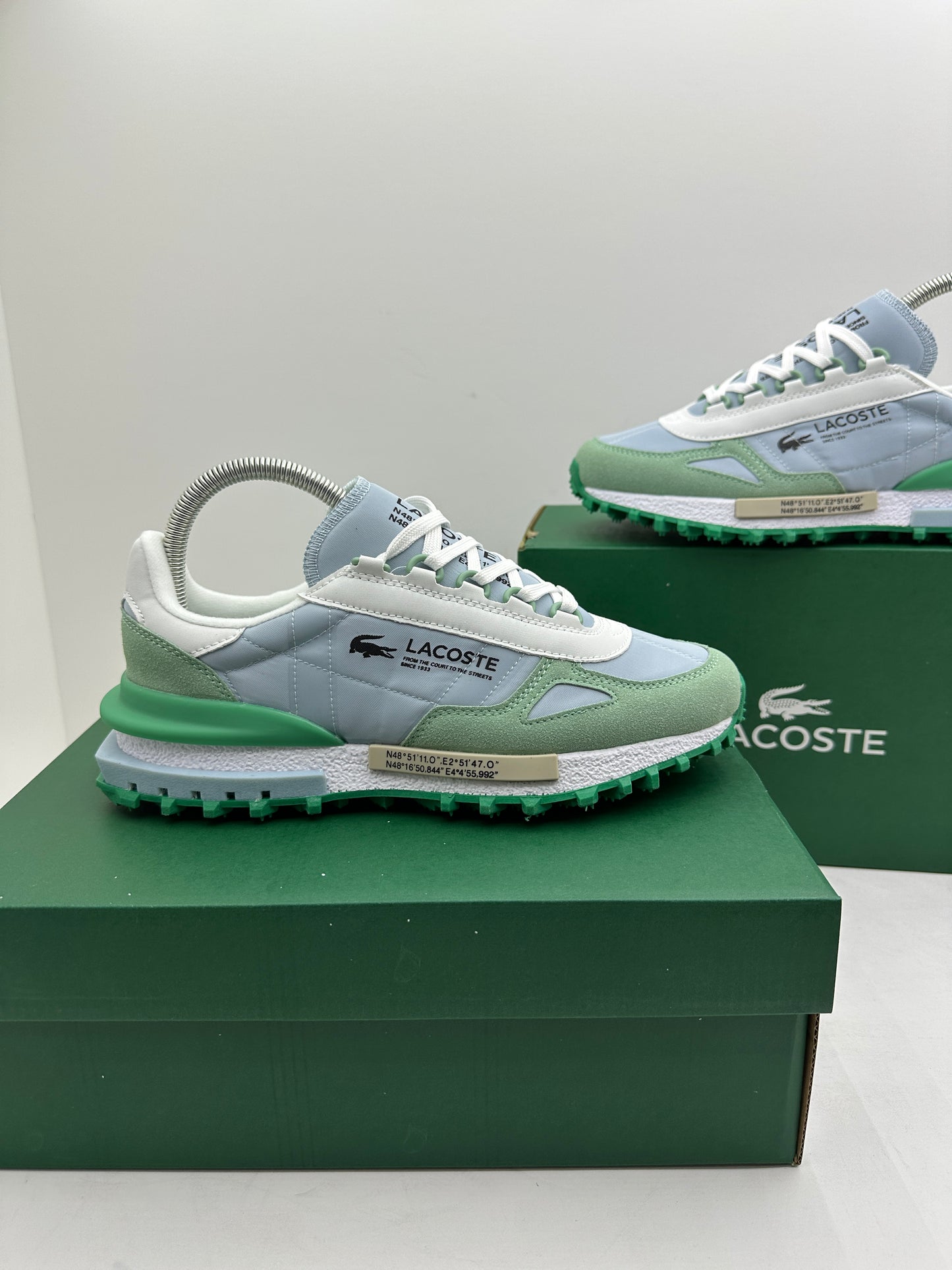 Zapatilla Lacoste Élite Active Blue & Green