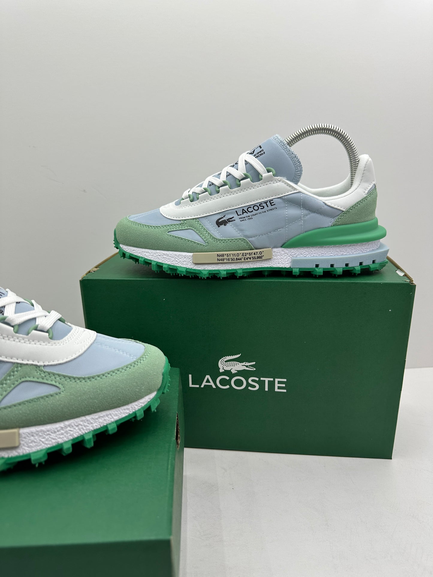Zapatilla Lacoste Élite Active Blue & Green