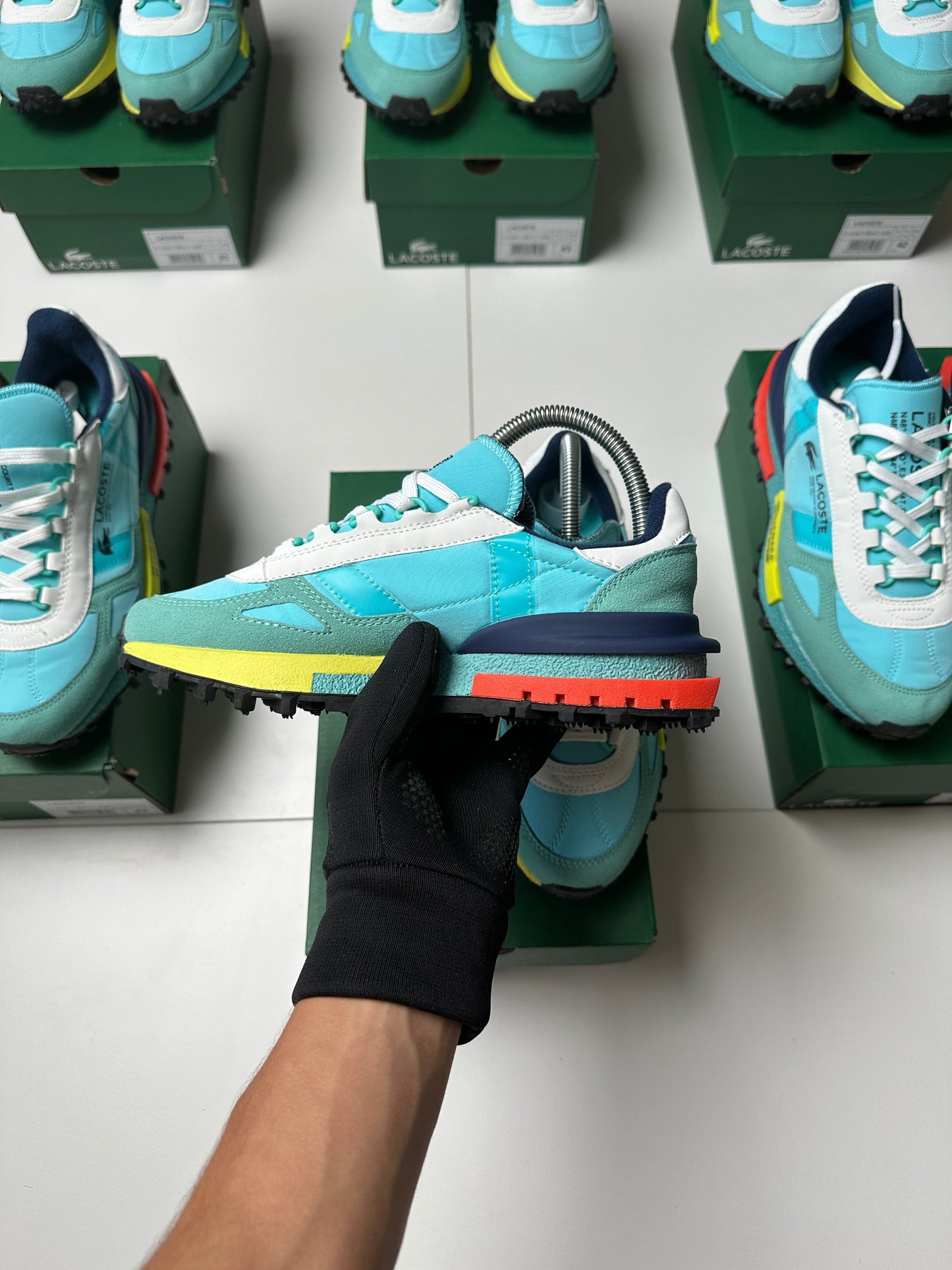 ZAPAS LACOSTE ELITE ACTIVE BLUE