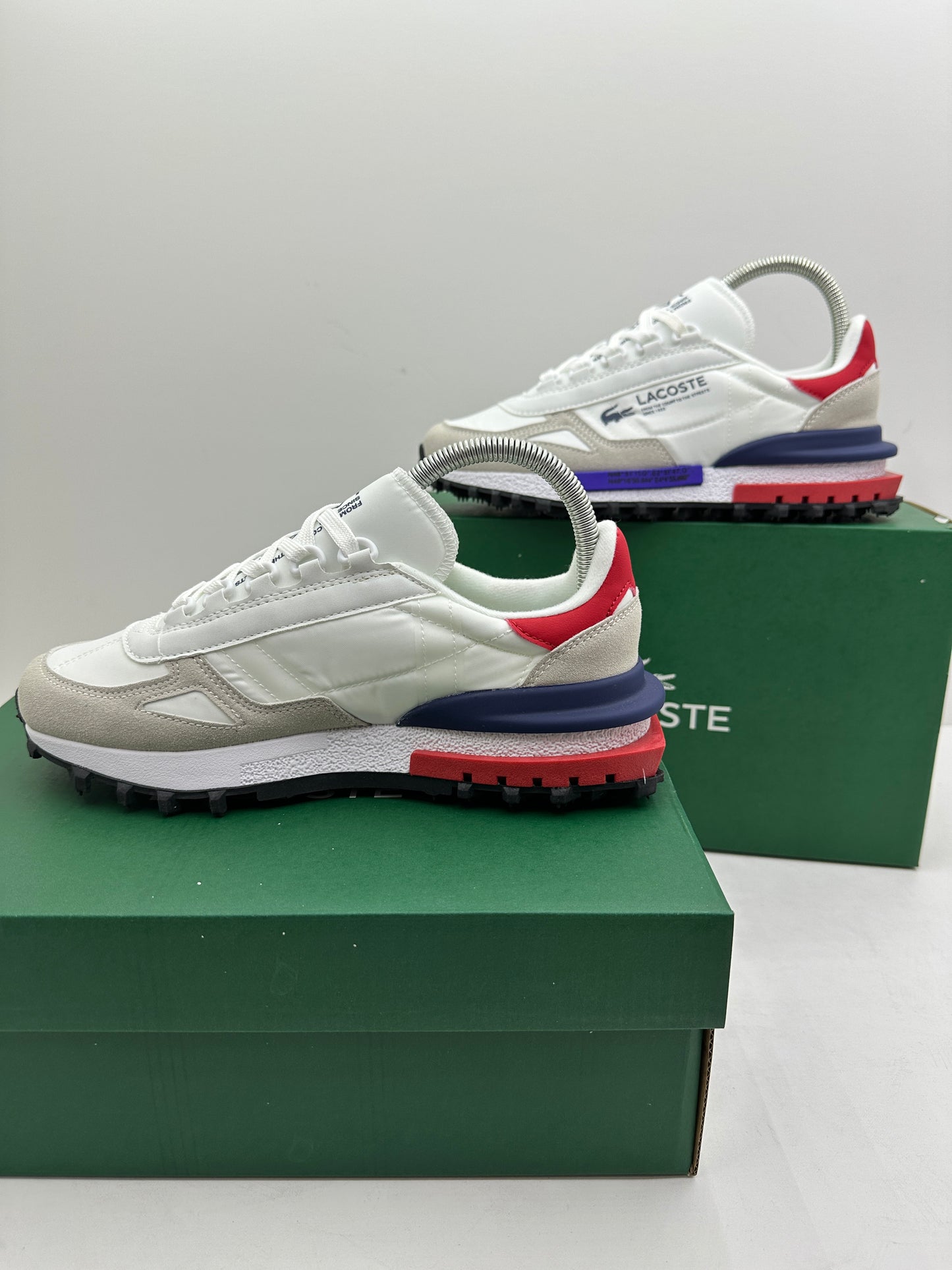 Zapatilla Lacoste Élite Active White & Red