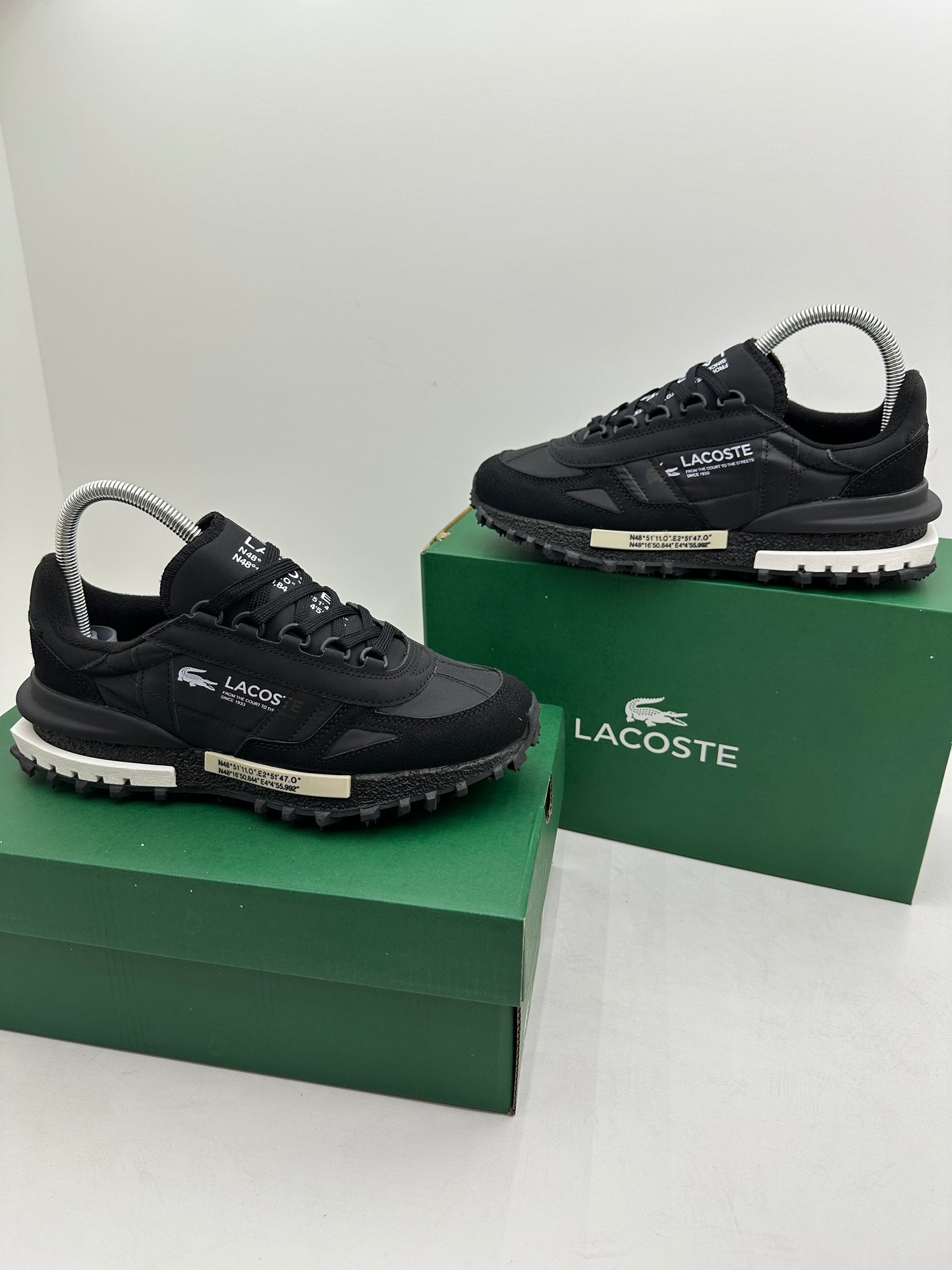 Zapatilla Lacoste Élite Active Black & White