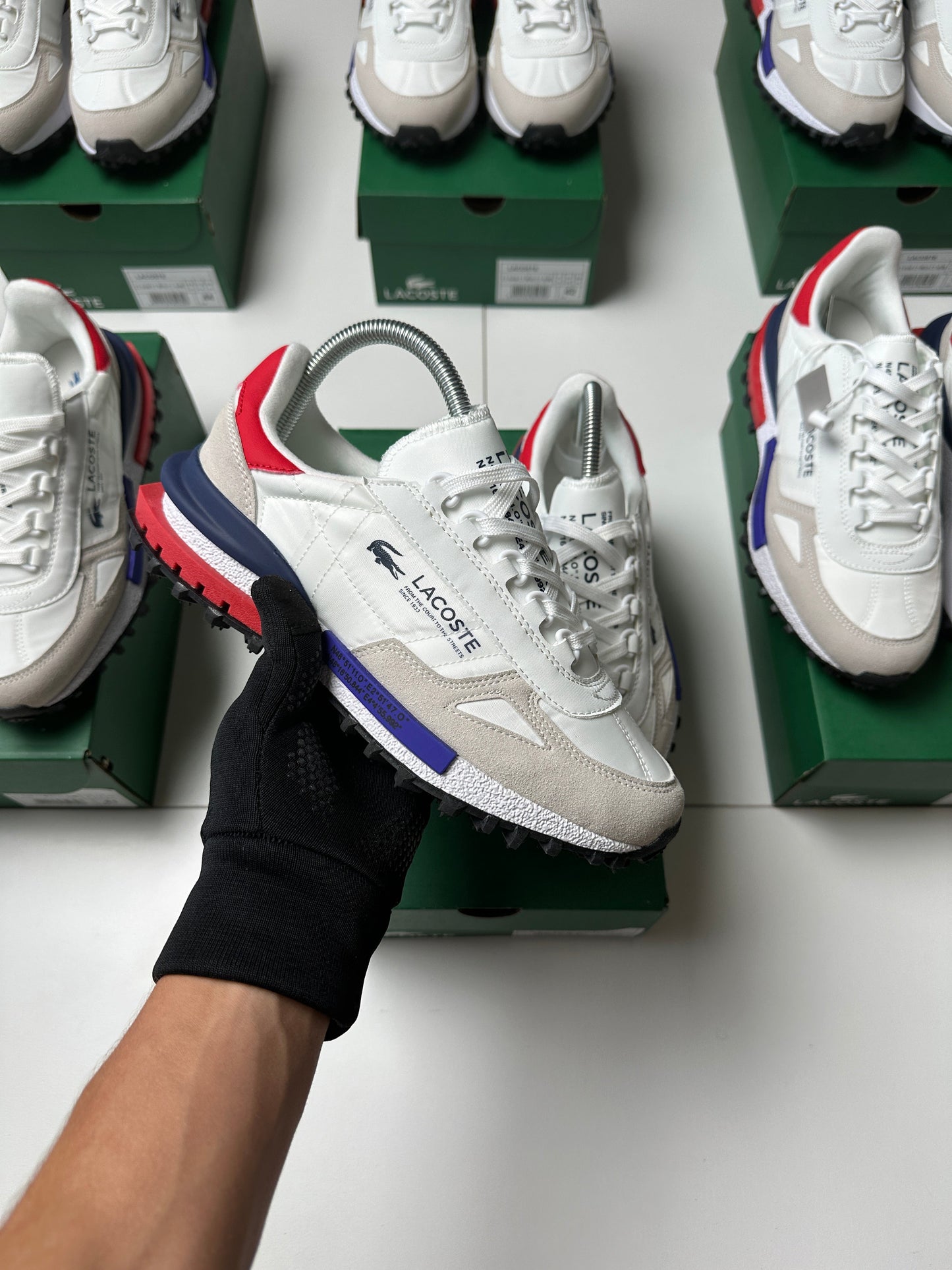 ZAPAS LACOSTE ELITE ACTIVE WHITE