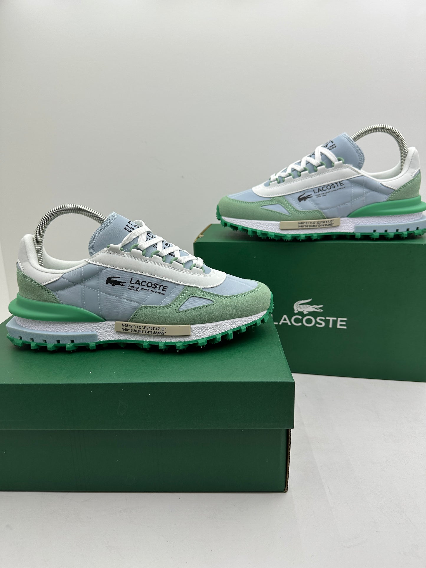 Zapatilla Lacoste Élite Active Blue & Green