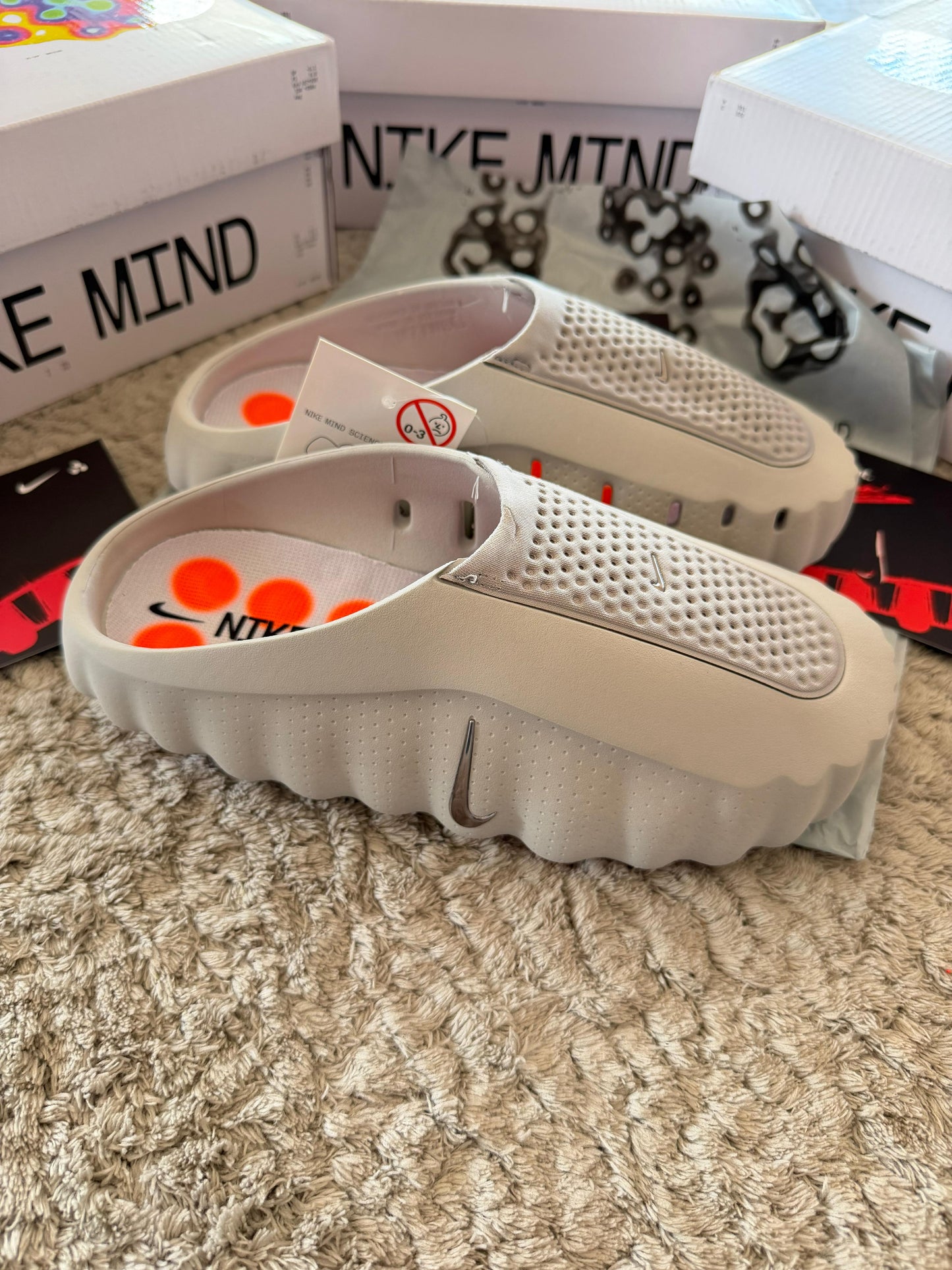 Chanclas Nike Miller Grey