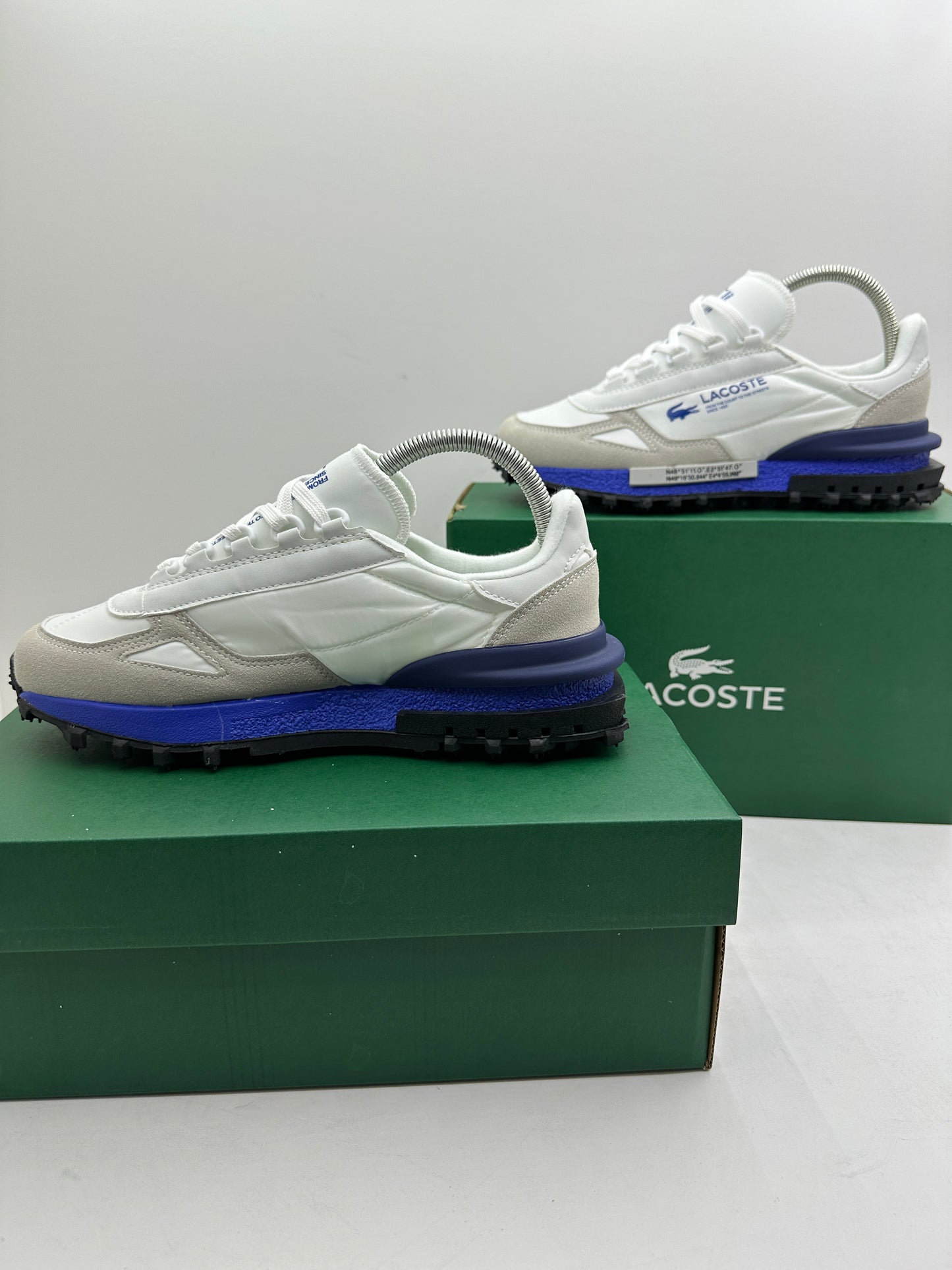 Zapatilla Lacoste Élite Active White & Blue
