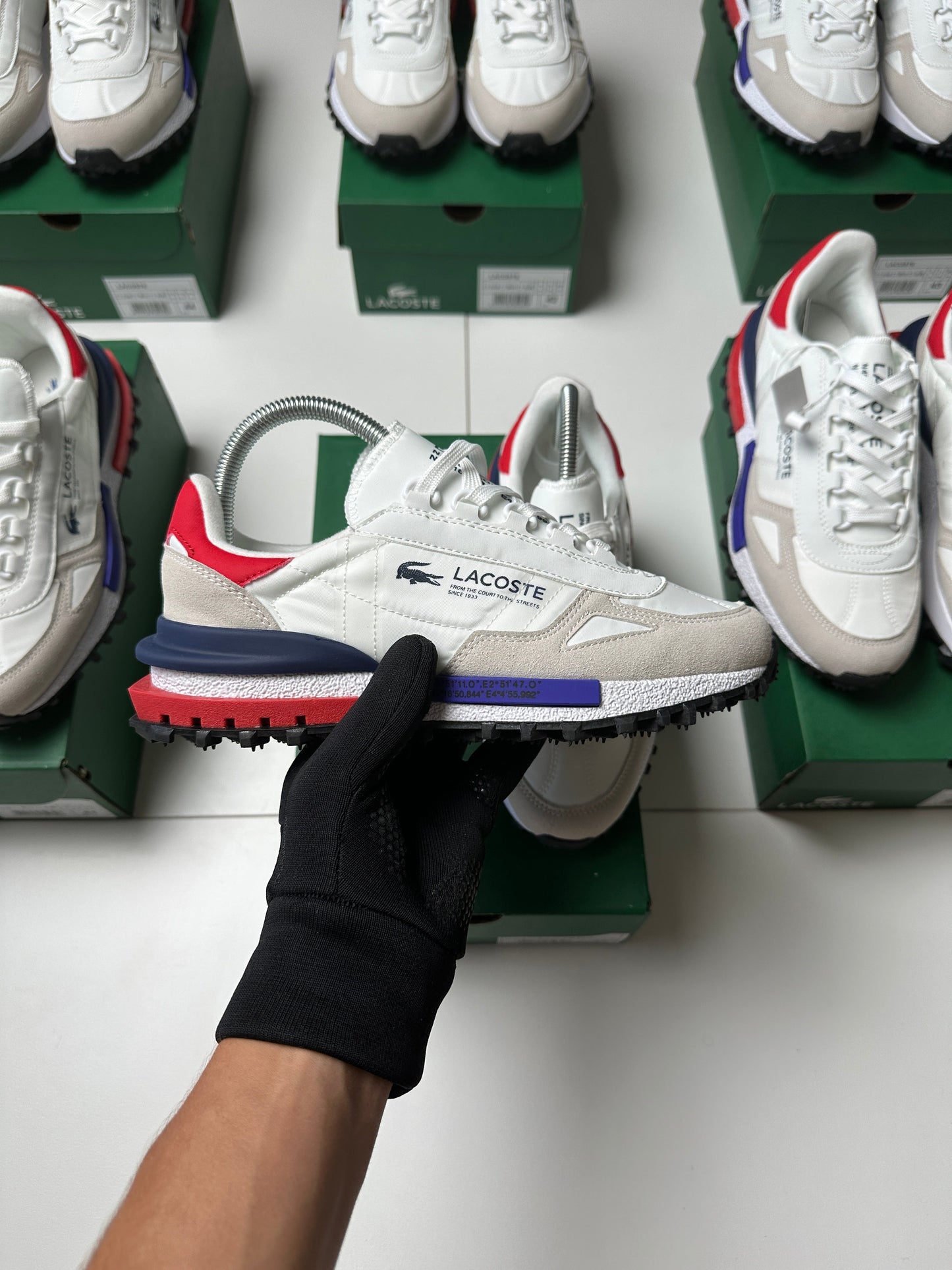 ZAPAS LACOSTE ELITE ACTIVE WHITE