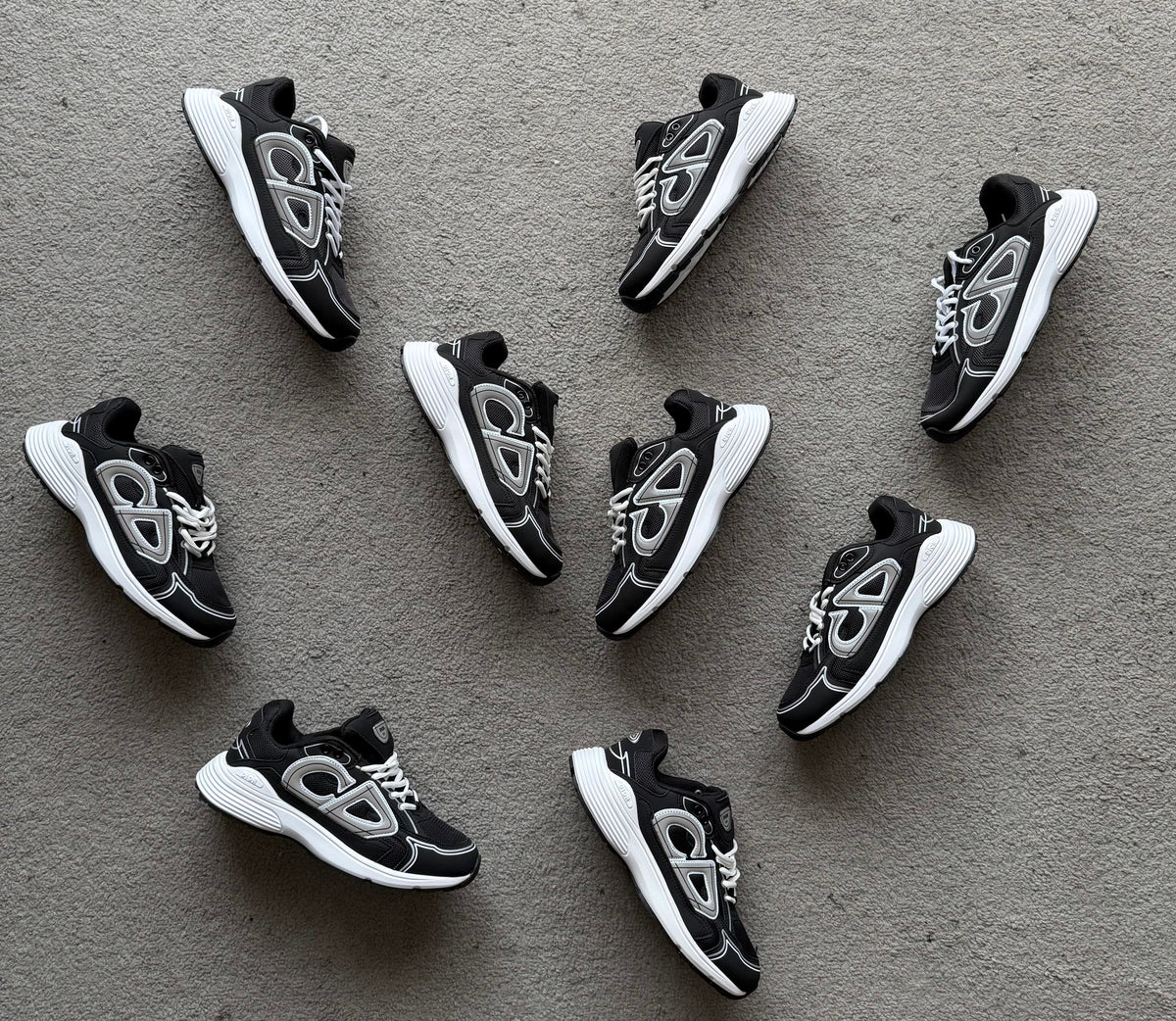 DIOR B30 BLACK WHITE