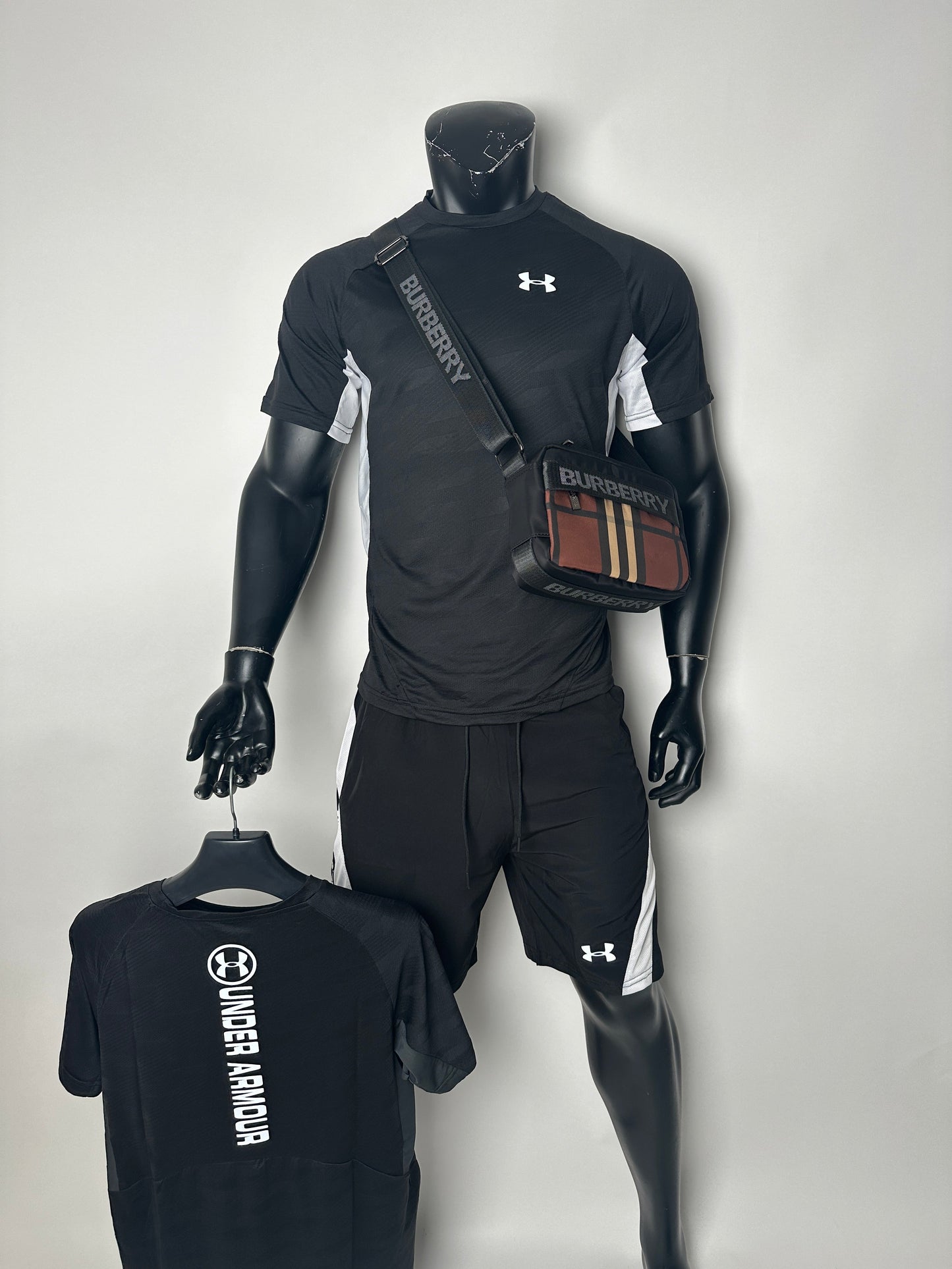 SUPER PACK 🔥 CONJUNTO UNDER ARMOUR + BANDOLERA BURBERRY ‼️