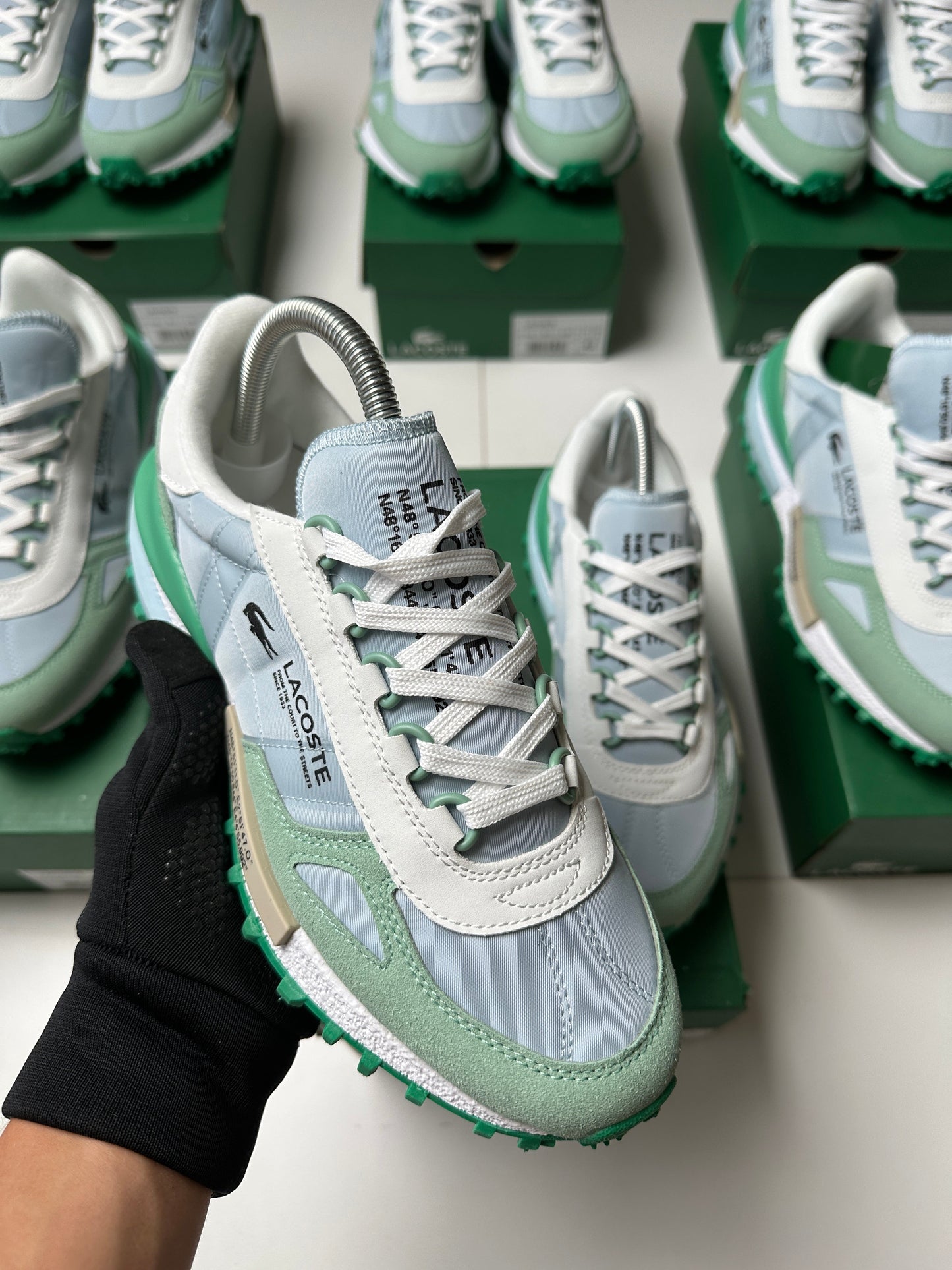 ZAPAS LACOSTE ELITE ACTIVE GREEN