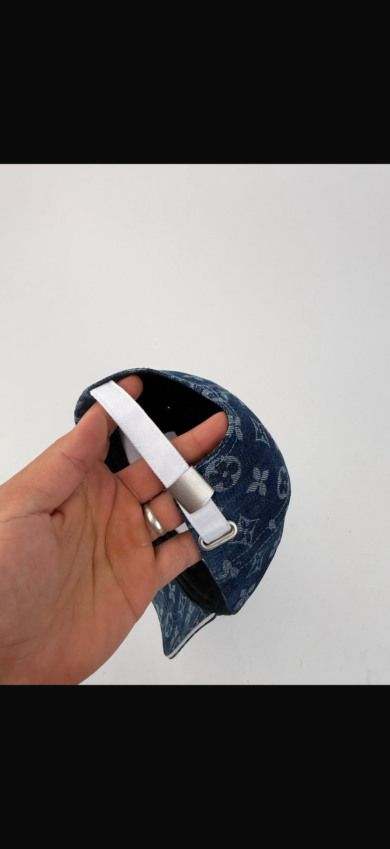 GORRA LOUIS VUITTON BLUE DENIM