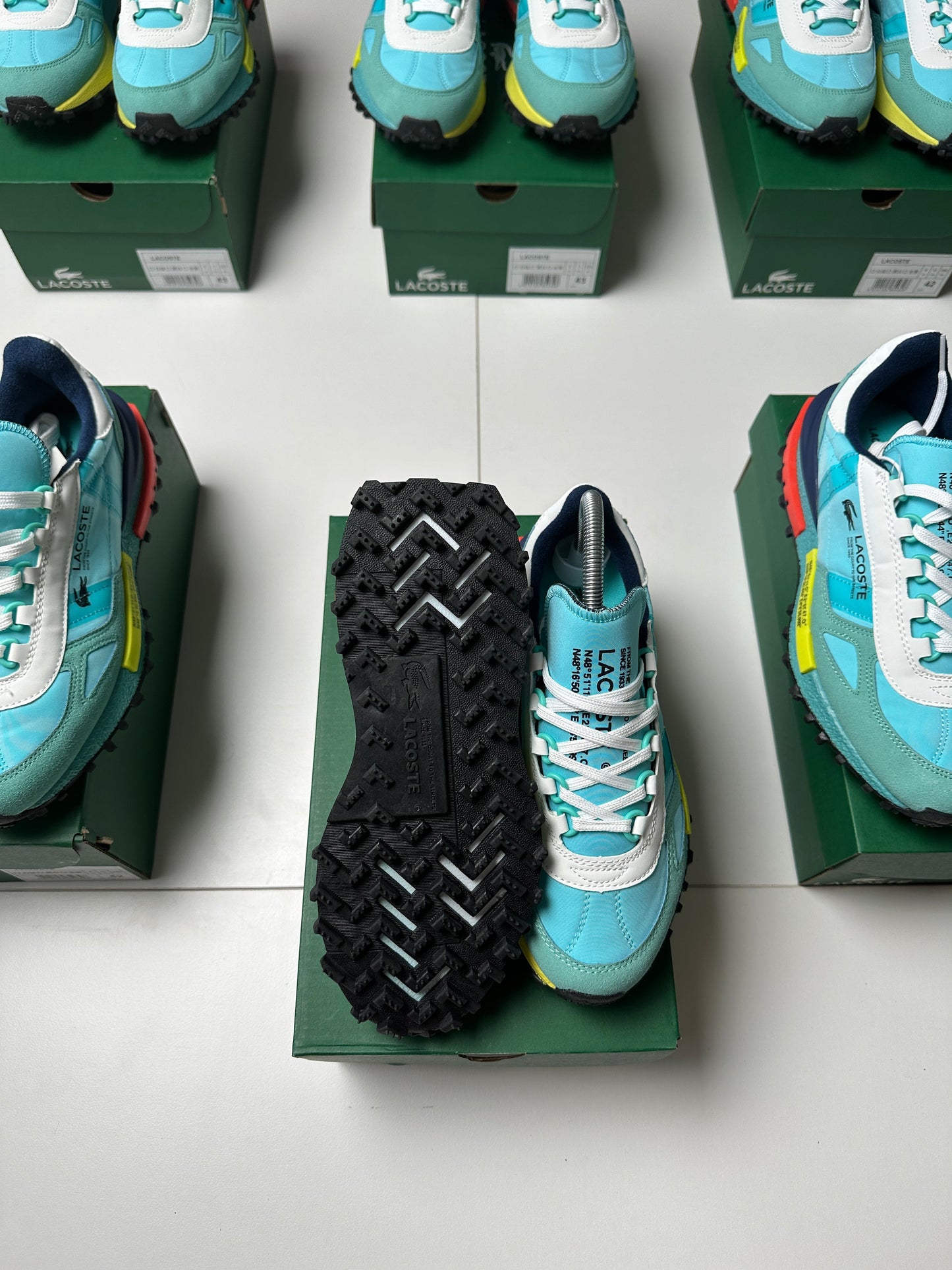 ZAPAS LACOSTE ELITE ACTIVE BLUE