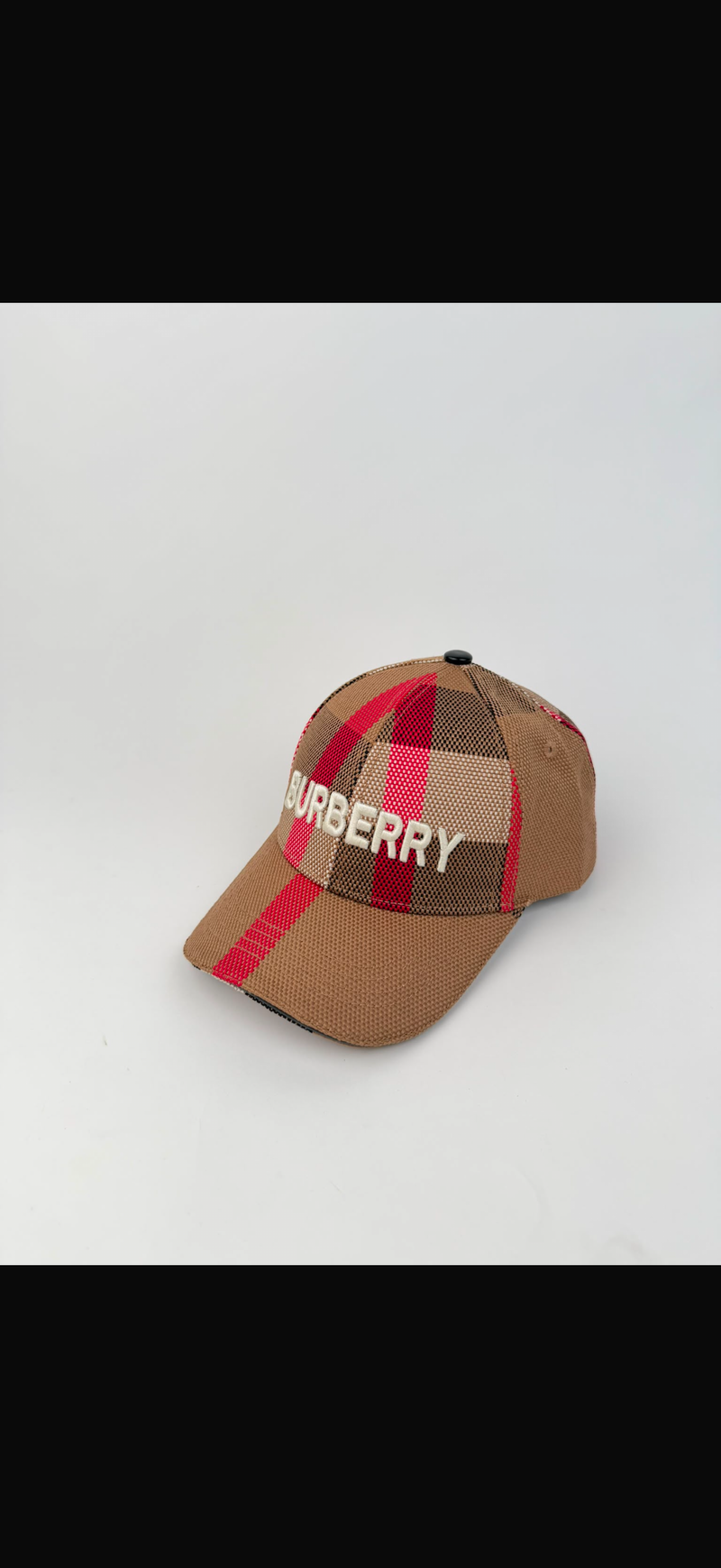 GORRA BURBERRY EXAGGERATED