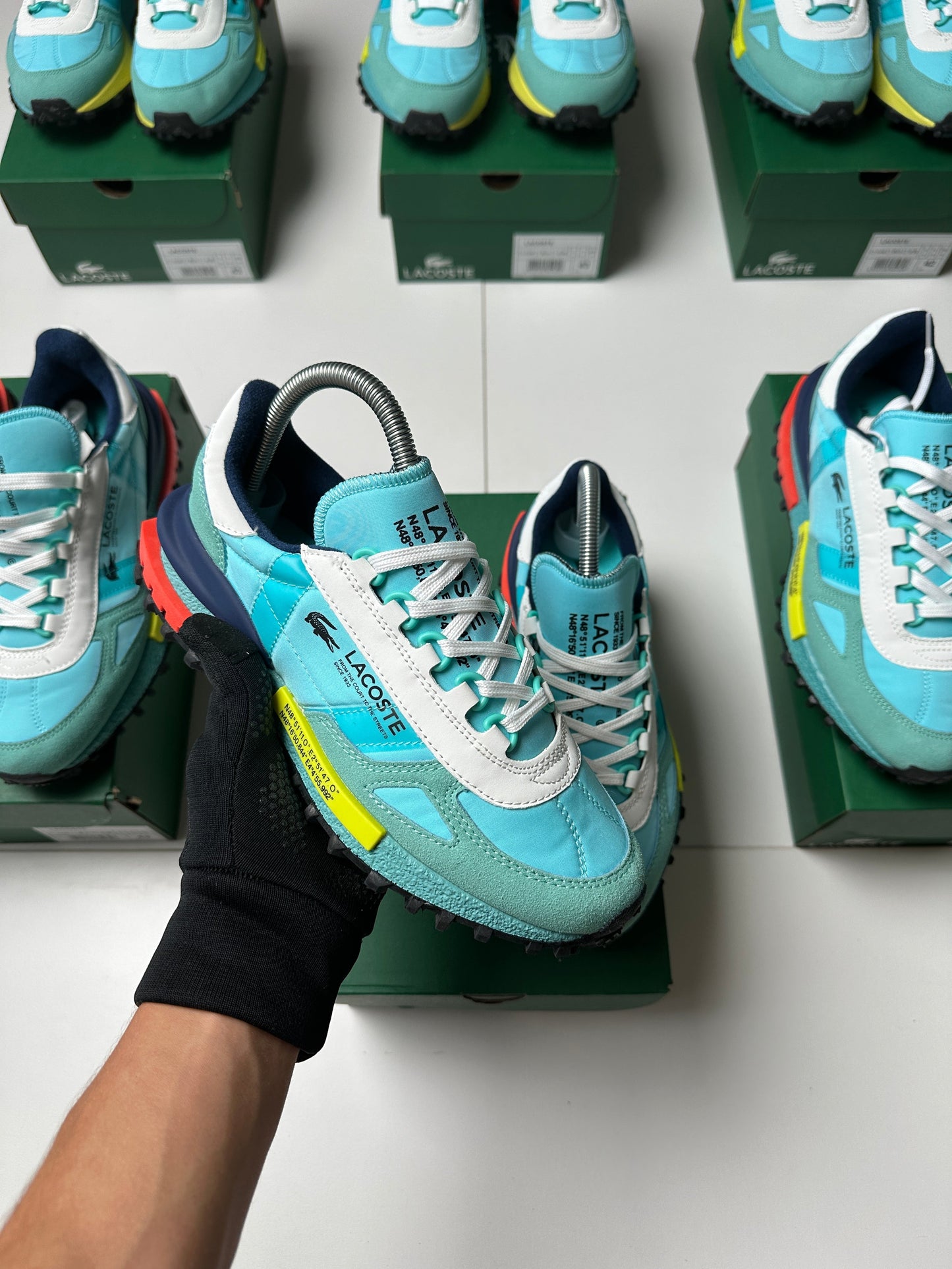 ZAPAS LACOSTE ELITE ACTIVE BLUE
