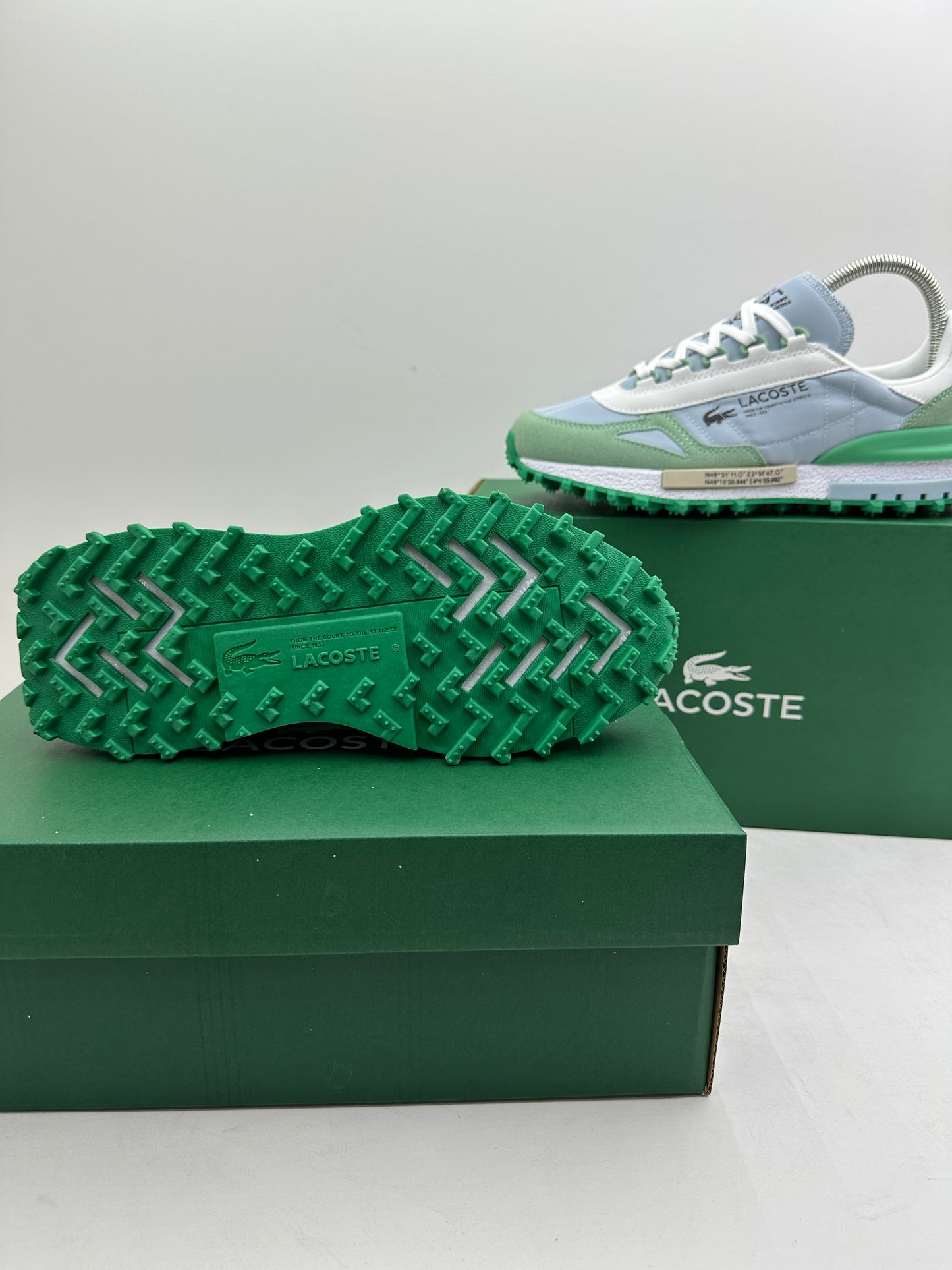 Zapatilla Lacoste Élite Active Blue & Green