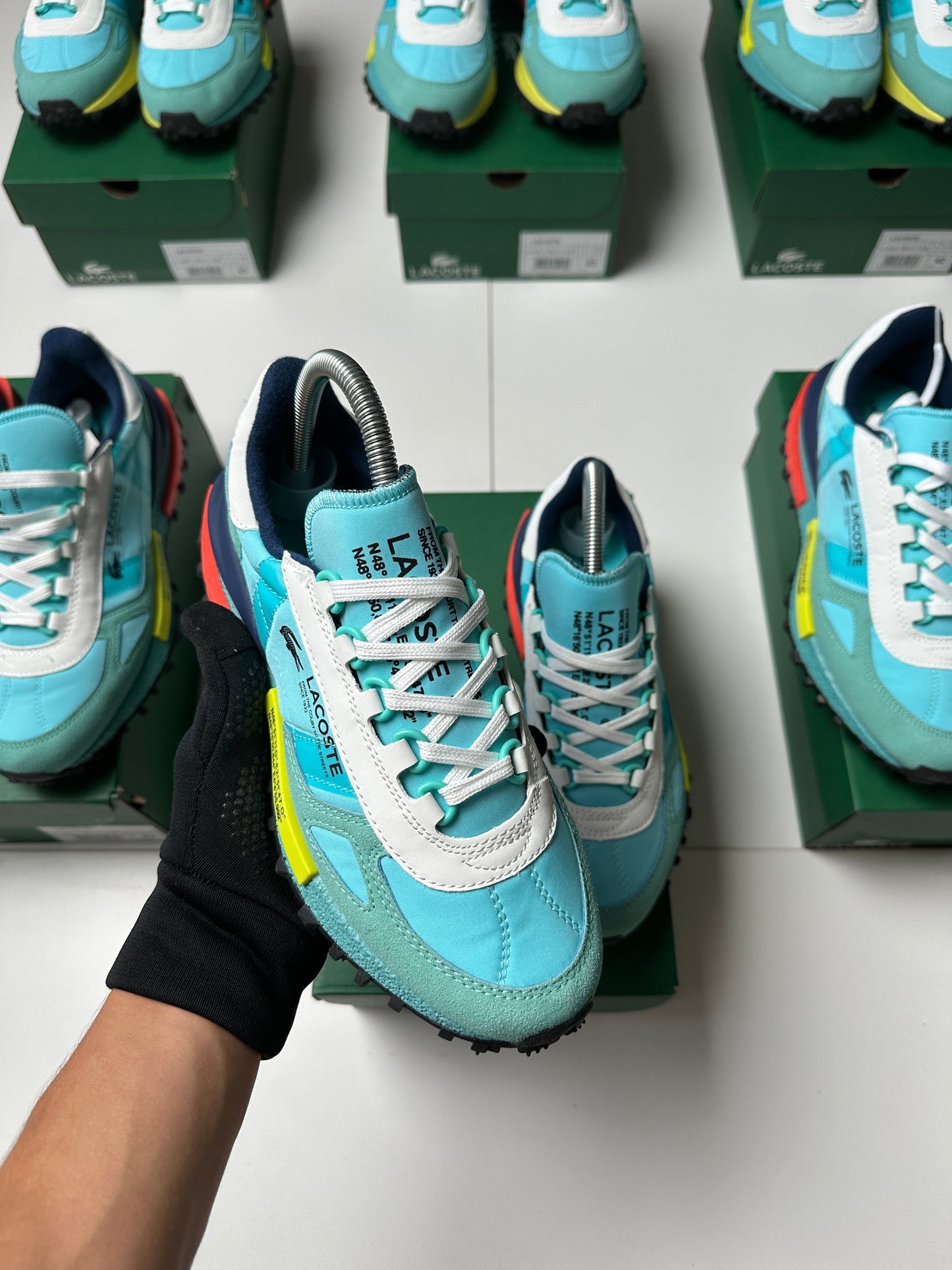 ZAPAS LACOSTE ELITE ACTIVE BLUE
