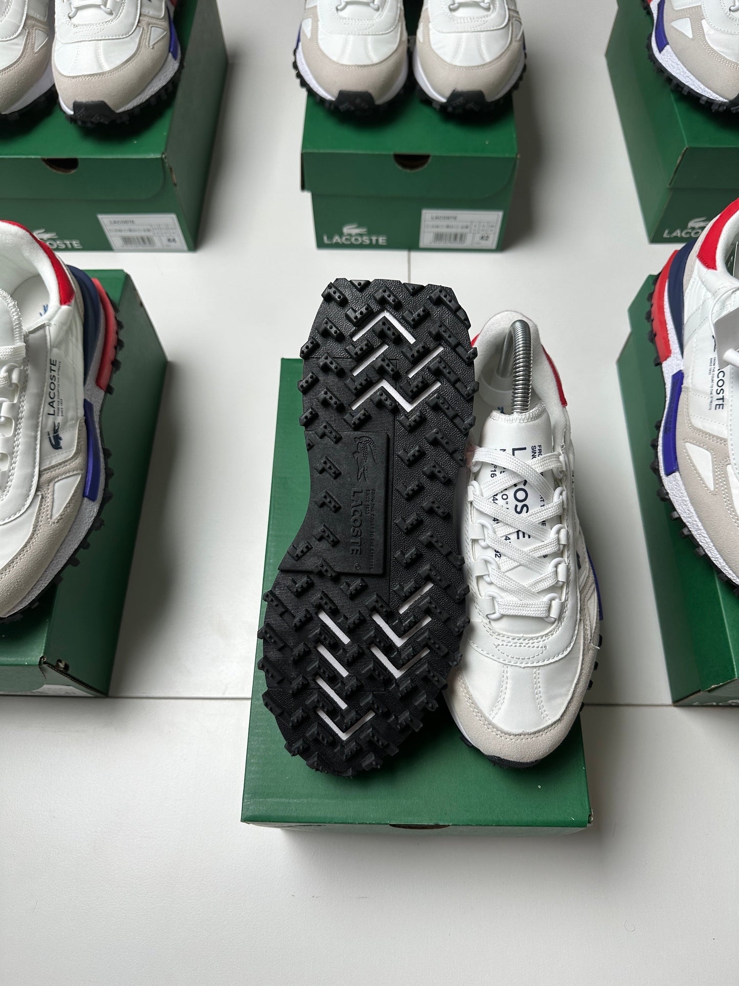 ZAPAS LACOSTE ELITE ACTIVE WHITE