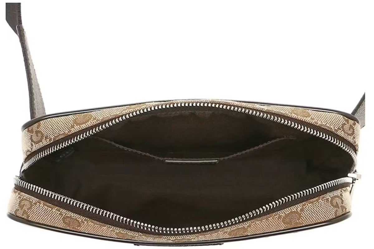 🔥 RIÑONERA GUCCI pequeña de lona Gucci GG Supreme en beige/negro CALIDAD PREMIUM ‼️ UNIDADES LIMITADAS
