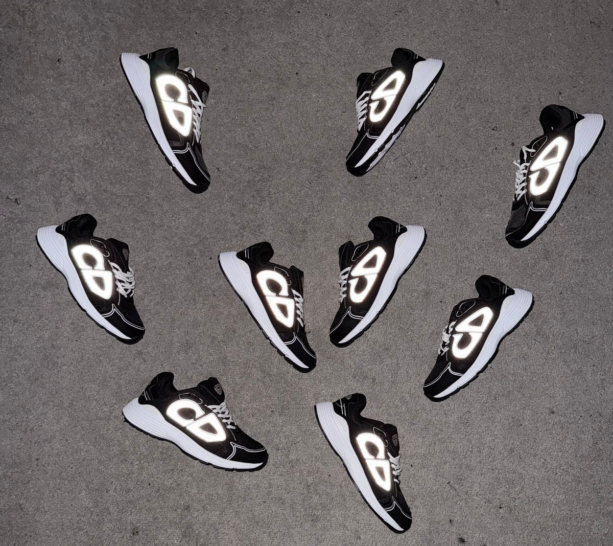 DIOR B30 BLACK WHITE