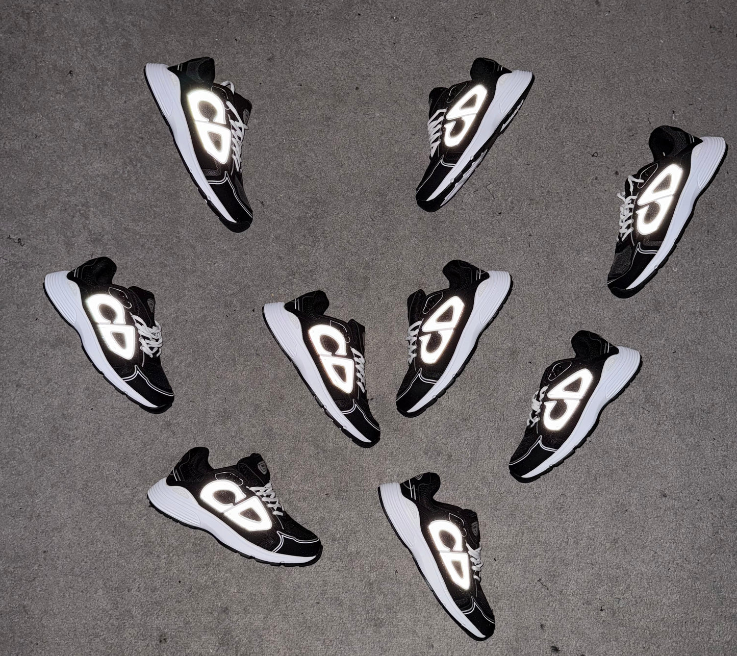 DIOR B30 BLACK WHITE