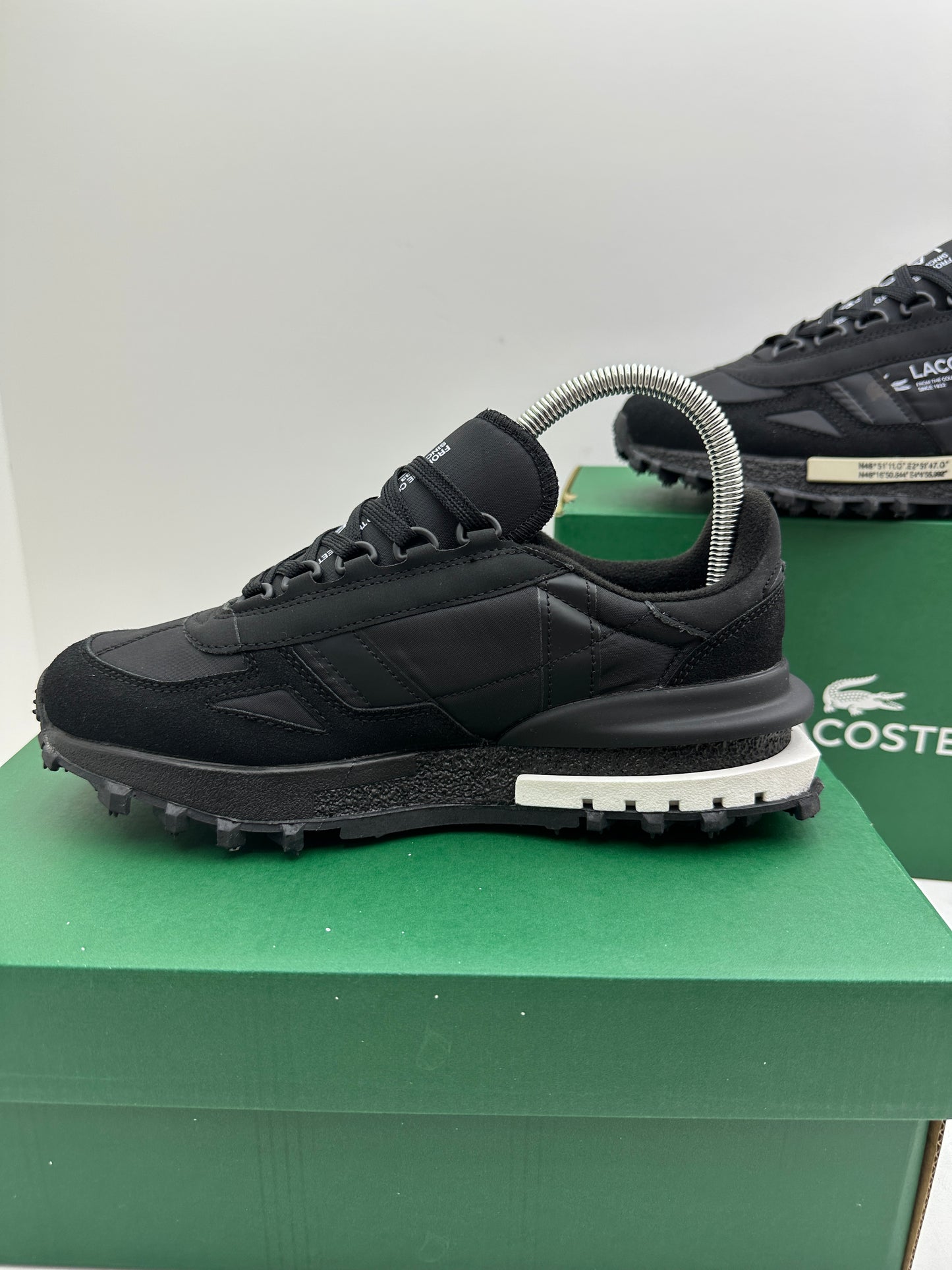 Zapatilla Lacoste Élite Active Black & White