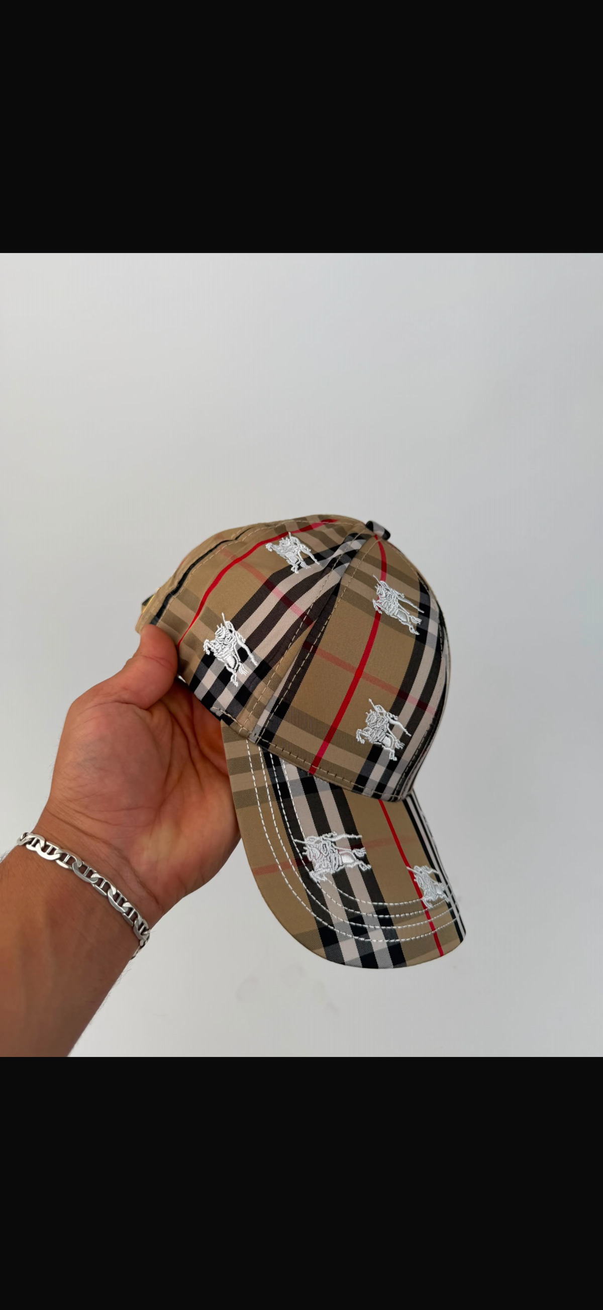 GORRA BURBERRY ALL-OVER EKD VINTAGE