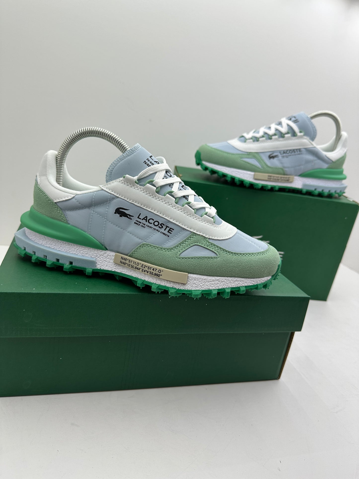Zapatilla Lacoste Élite Active Blue & Green